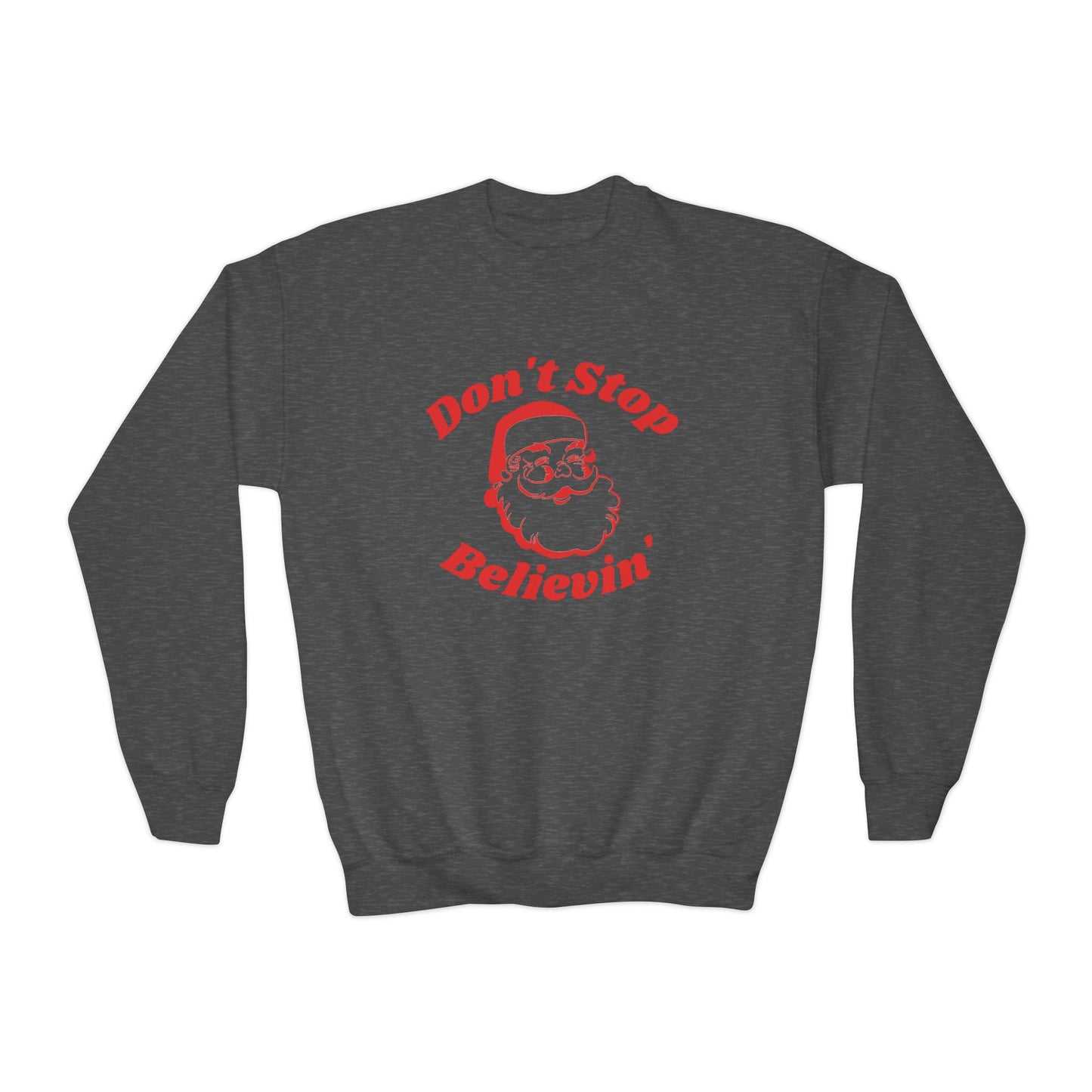 Don't Stop Believin' Youth Crewneck Sweatshirt