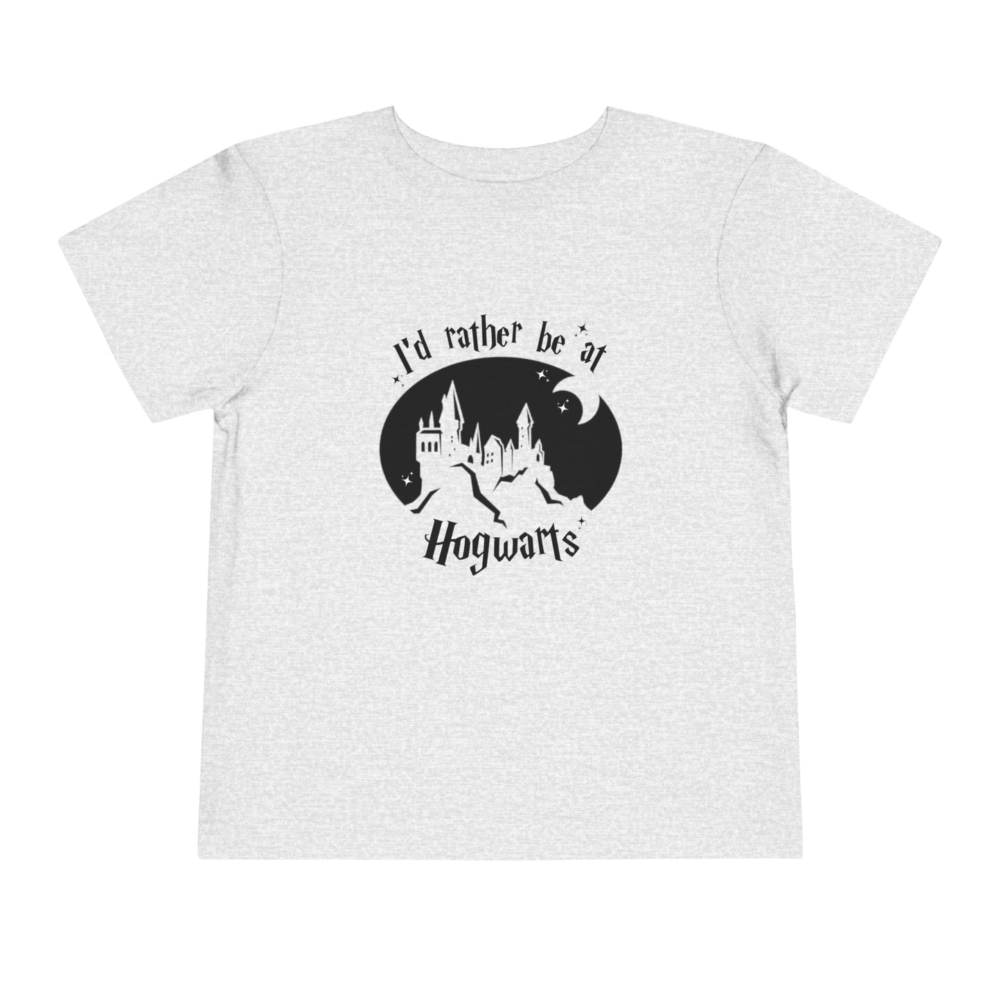 I'd Rather Be At Hogwarts Toddler Short Sleeve Tee