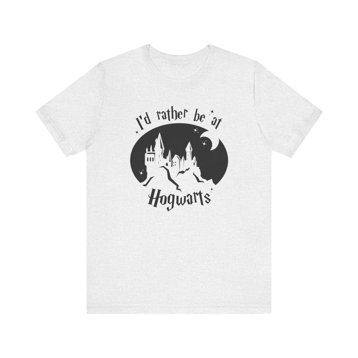 I'd Rather Be At Hogwarts Short Sleeve Tee