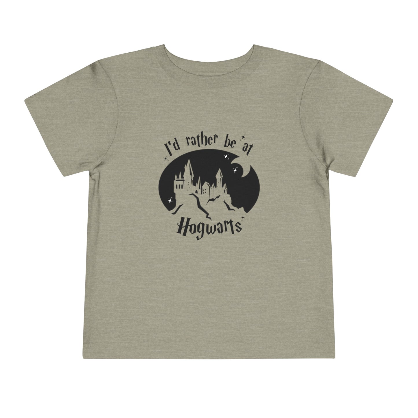 I'd Rather Be At Hogwarts Toddler Short Sleeve Tee