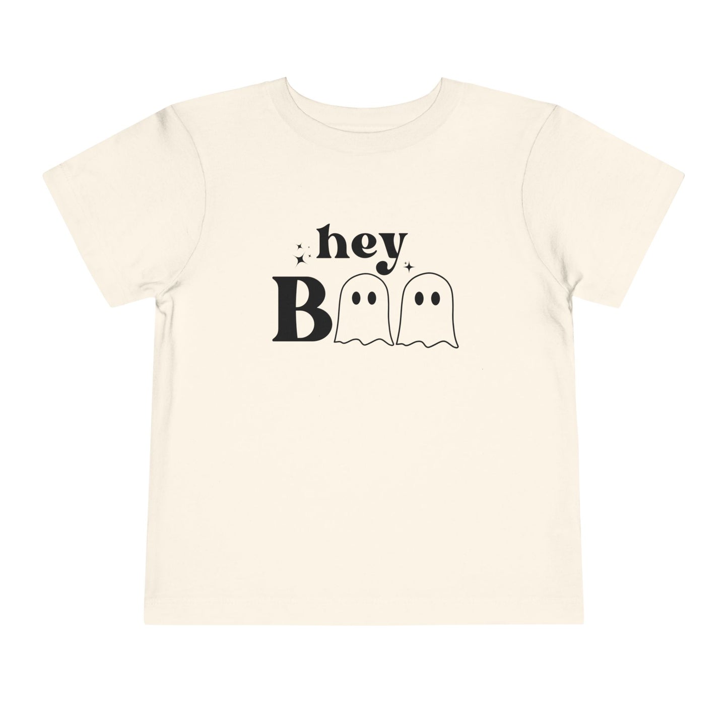 Hey Boo Toddler Short Sleeve Tee