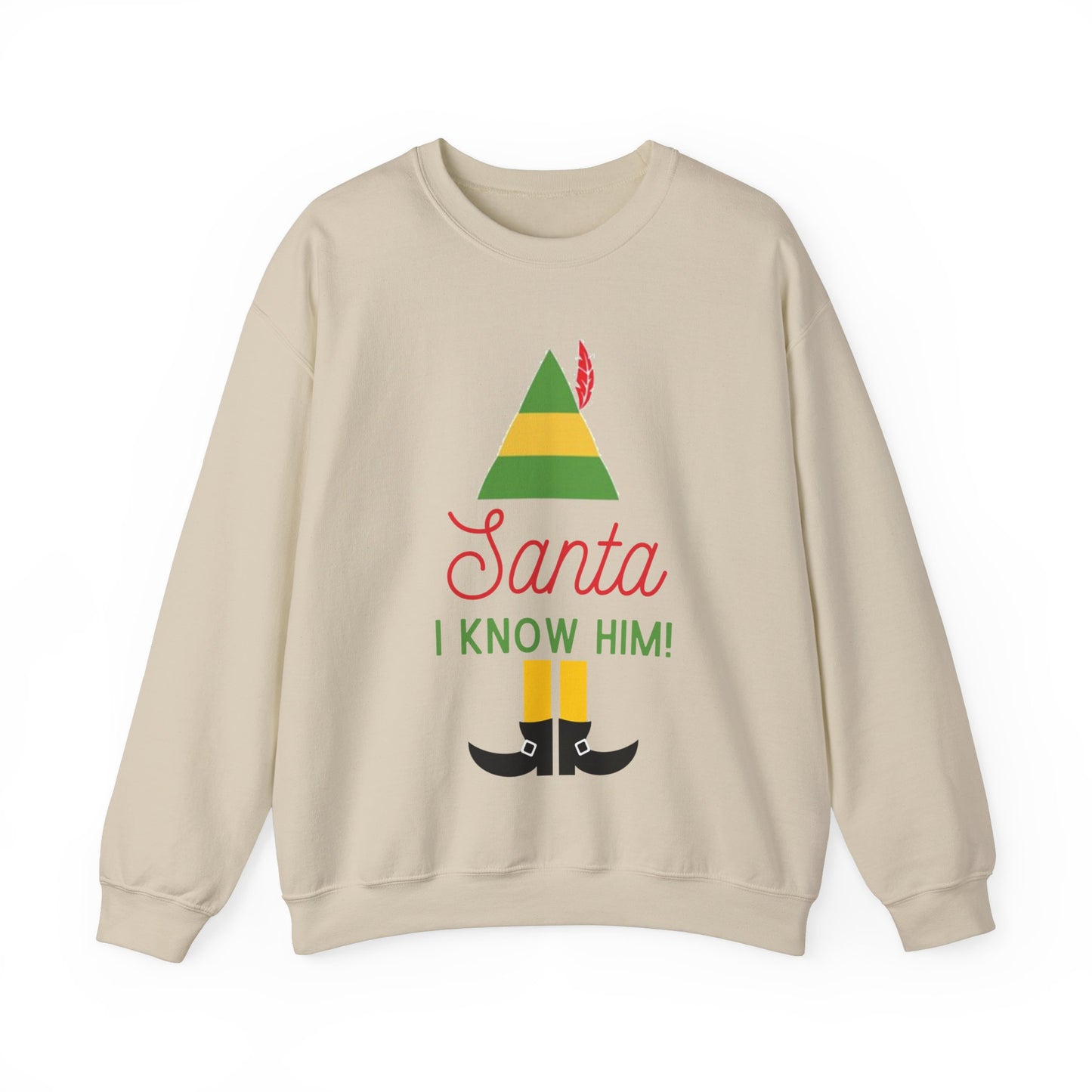 Santa! I Know Him Crewneck Sweatshirt
