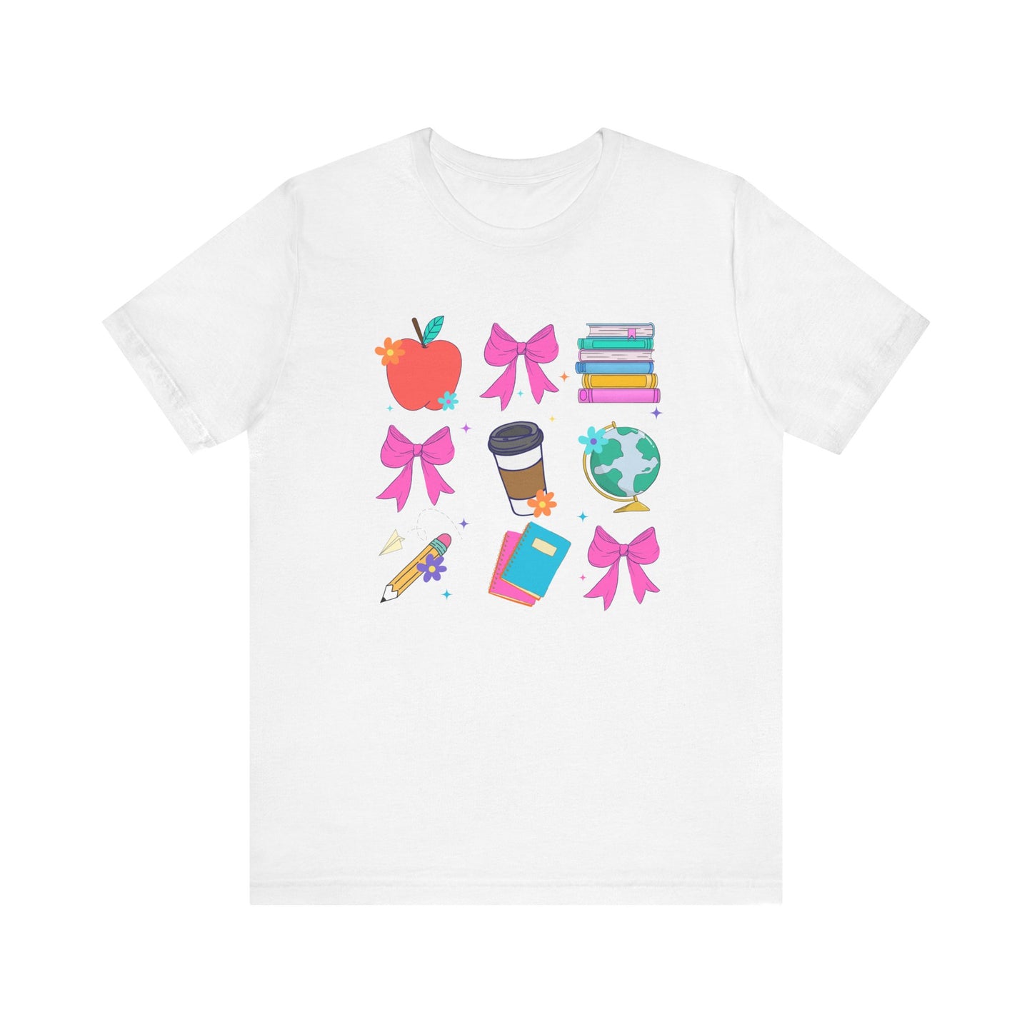 Teacher Bows Short Sleeve Tee