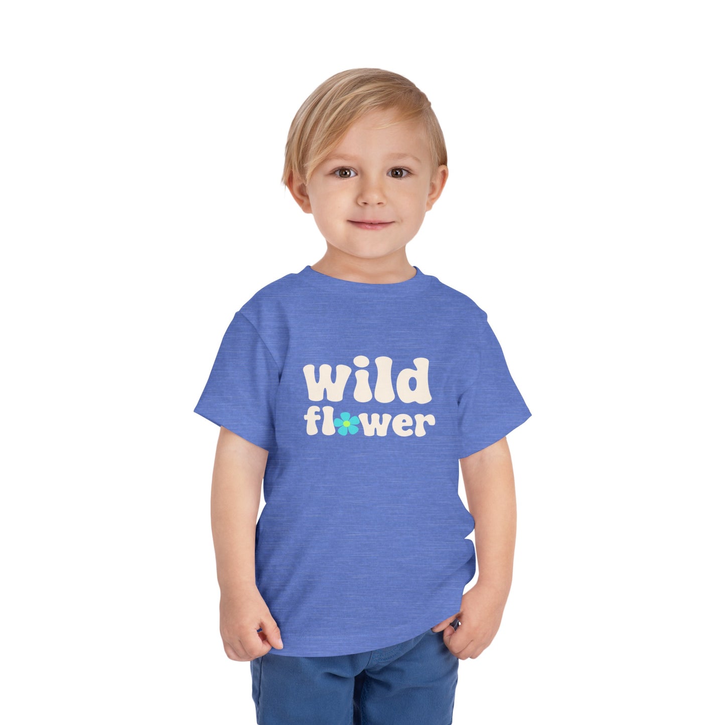 Wild Flower Toddler Short Sleeve Tee