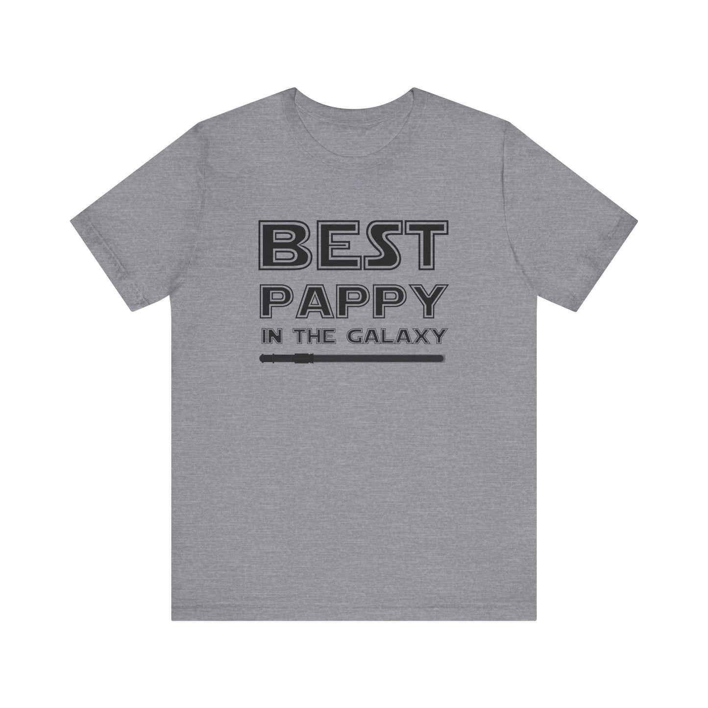Best Pappy in the Galaxy Short Sleeve Tee