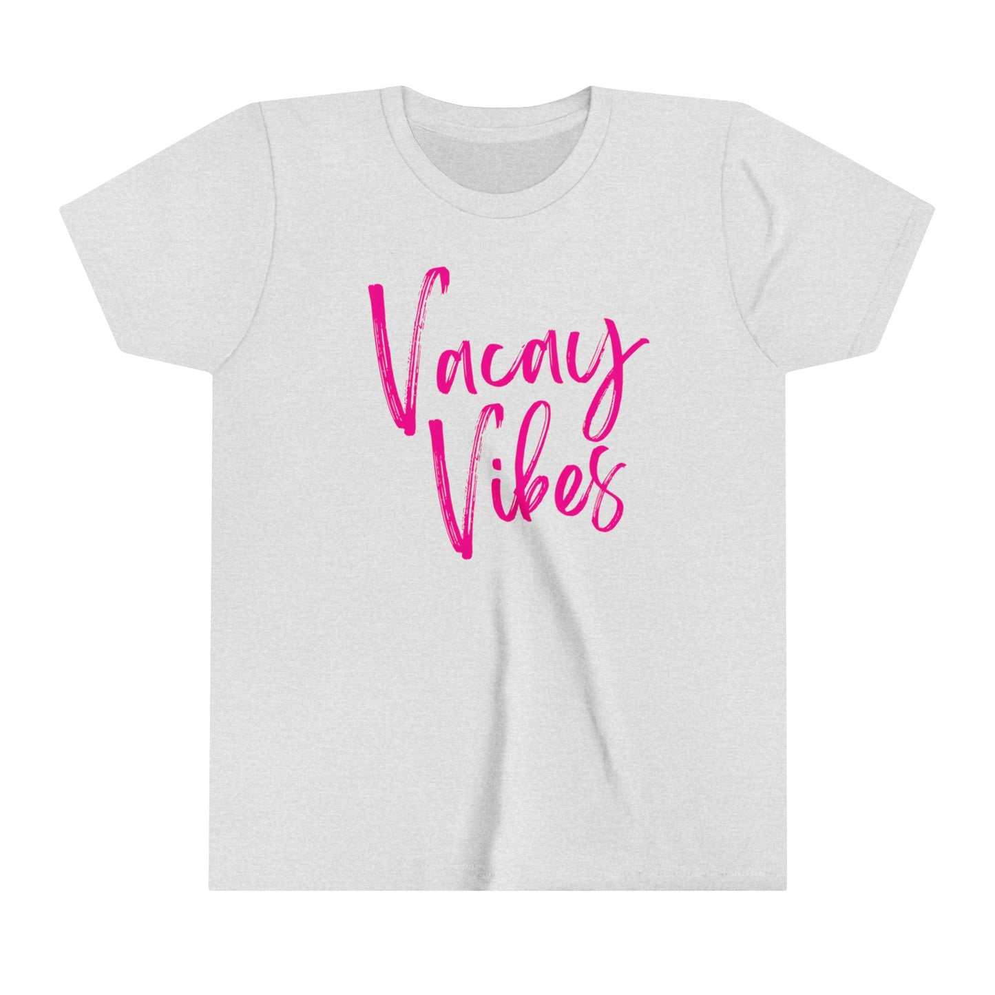 Kids Pink Vacay Vibes Short Sleeve Tee