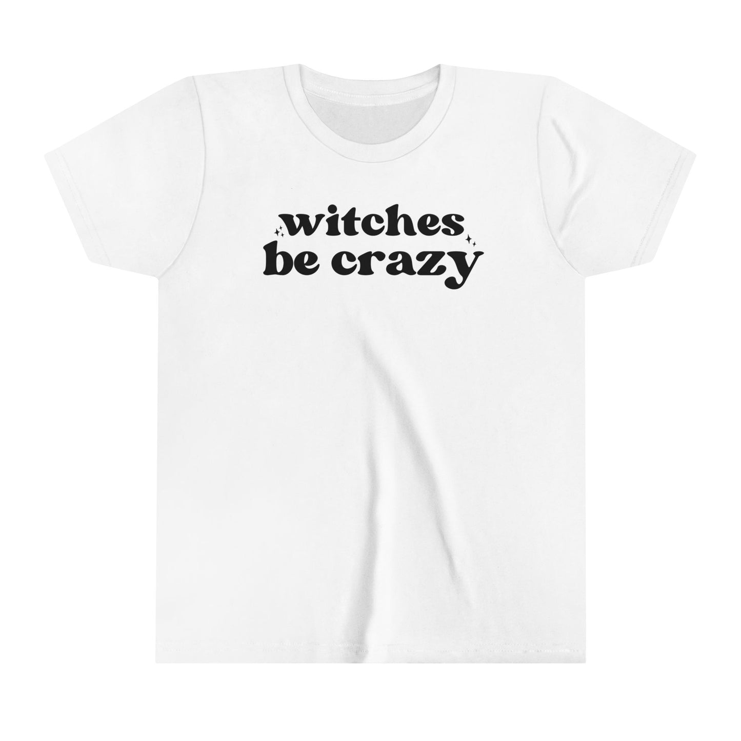 Witches Be Crazy Youth Short Sleeve Tee