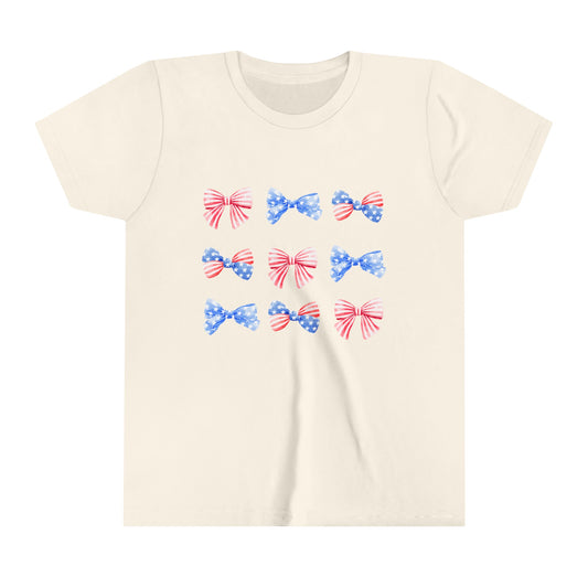 America the Bowtiful Youth Short Sleeve Tee