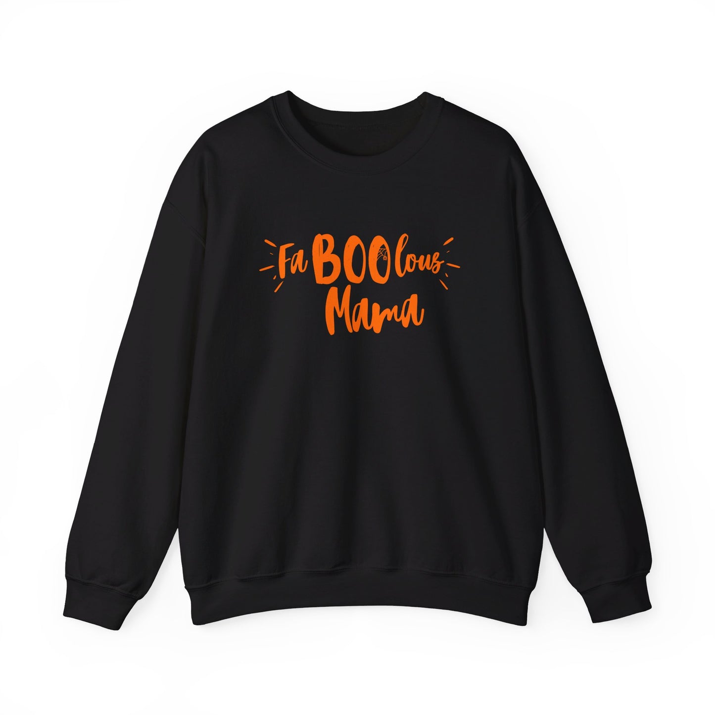 Orange You Glad You're A FaBOOlous Mama Crewneck Sweatshirt