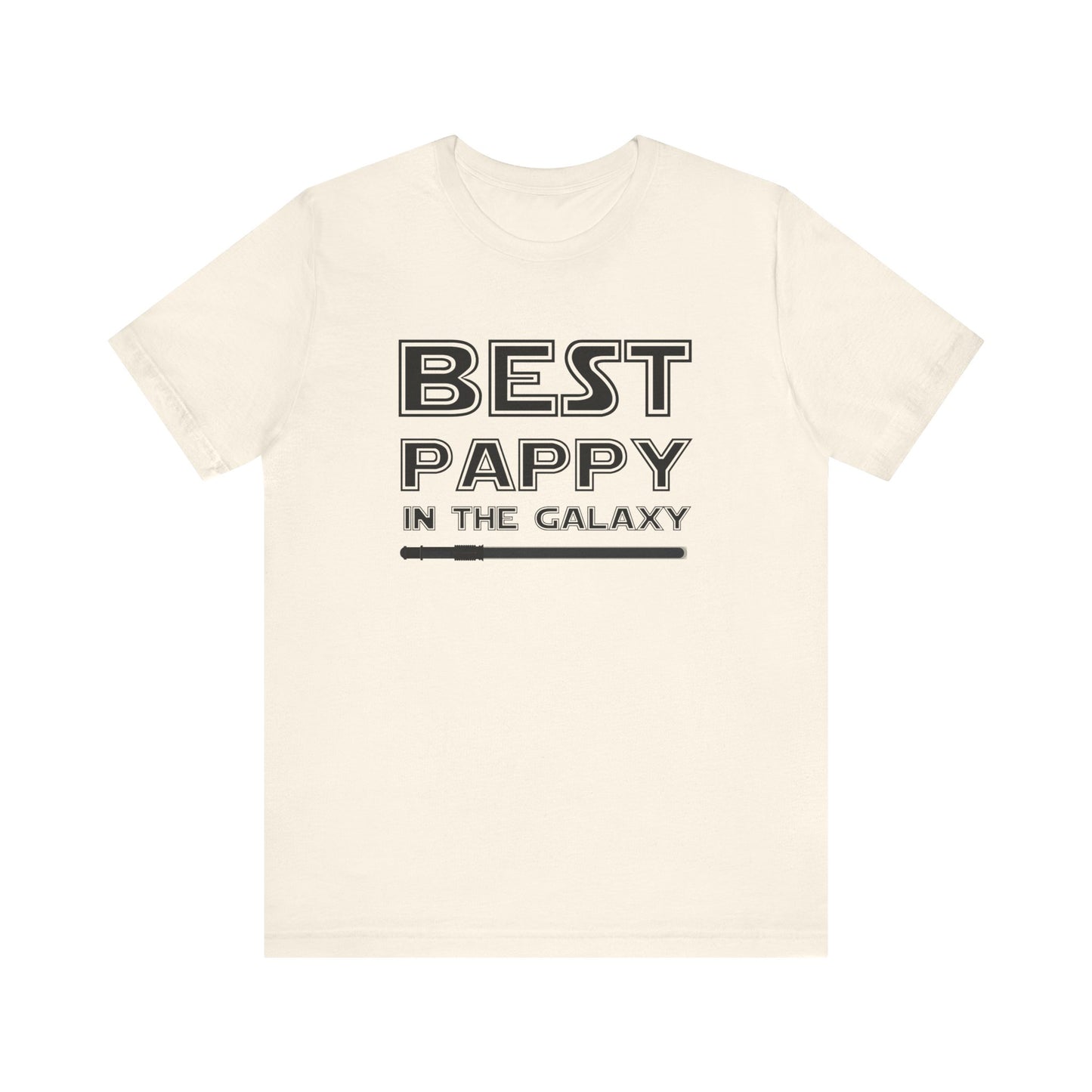 Best Pappy in the Galaxy Short Sleeve Tee