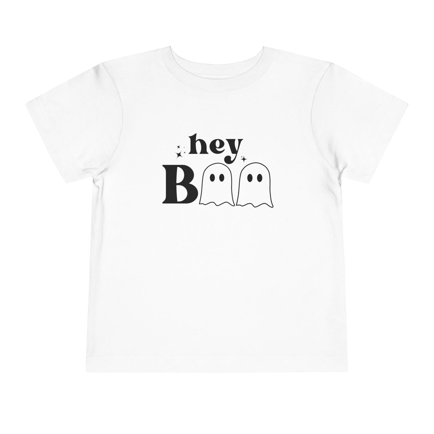 Hey Boo Toddler Short Sleeve Tee