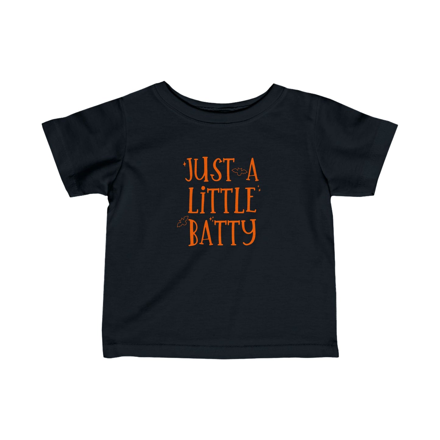 Just A Little Batty Infant Fine Jersey Tee