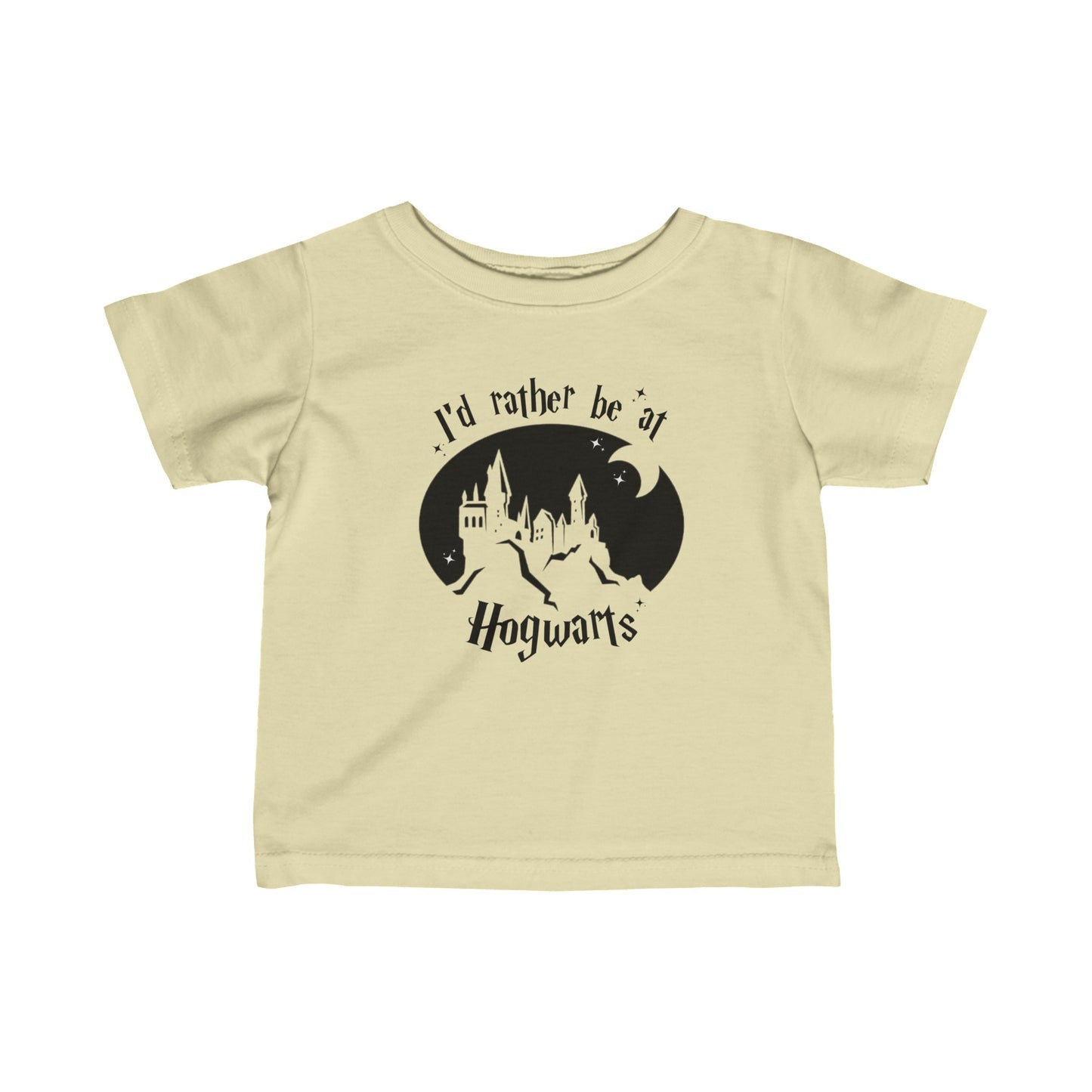 I'd Rather Be At Hogwarts Infant Jersey Tee