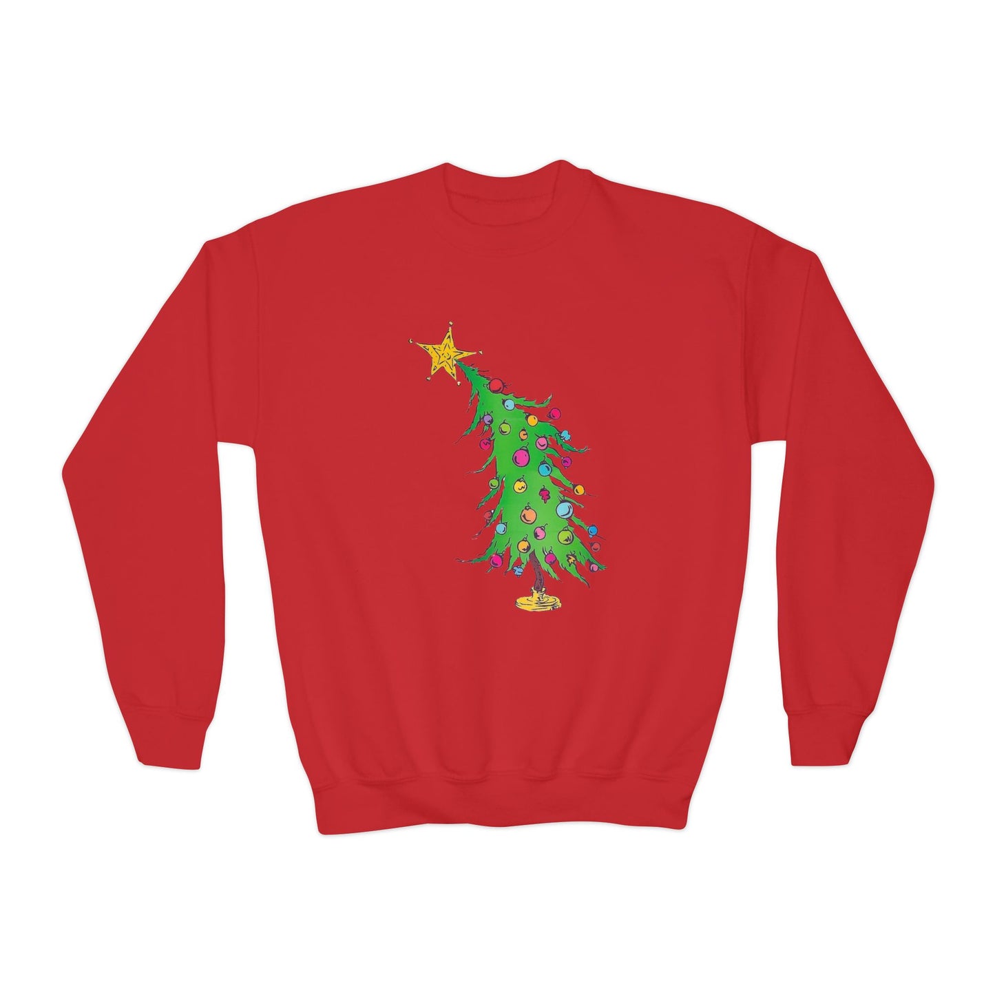 Welcome Christmas Youth Crewneck Sweatshirt