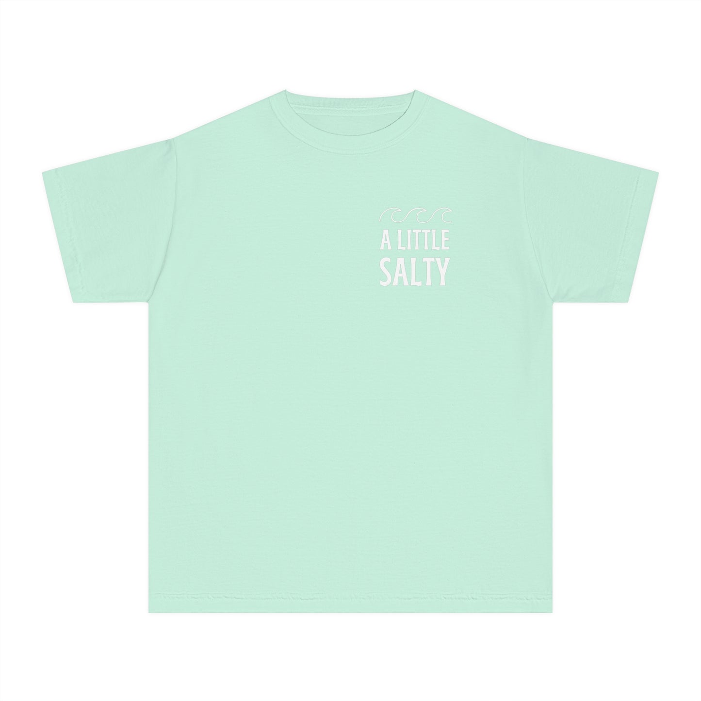 Kids A Little Salty Garment Washed Tee