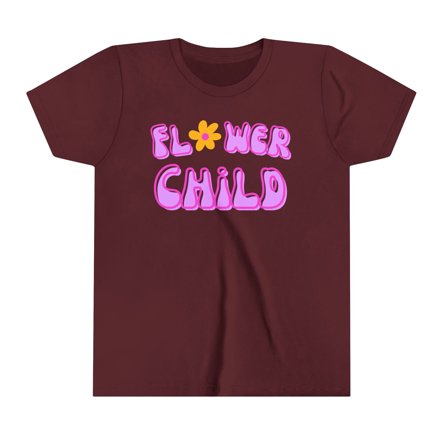 Flower Child Youth Short Sleeve Tee