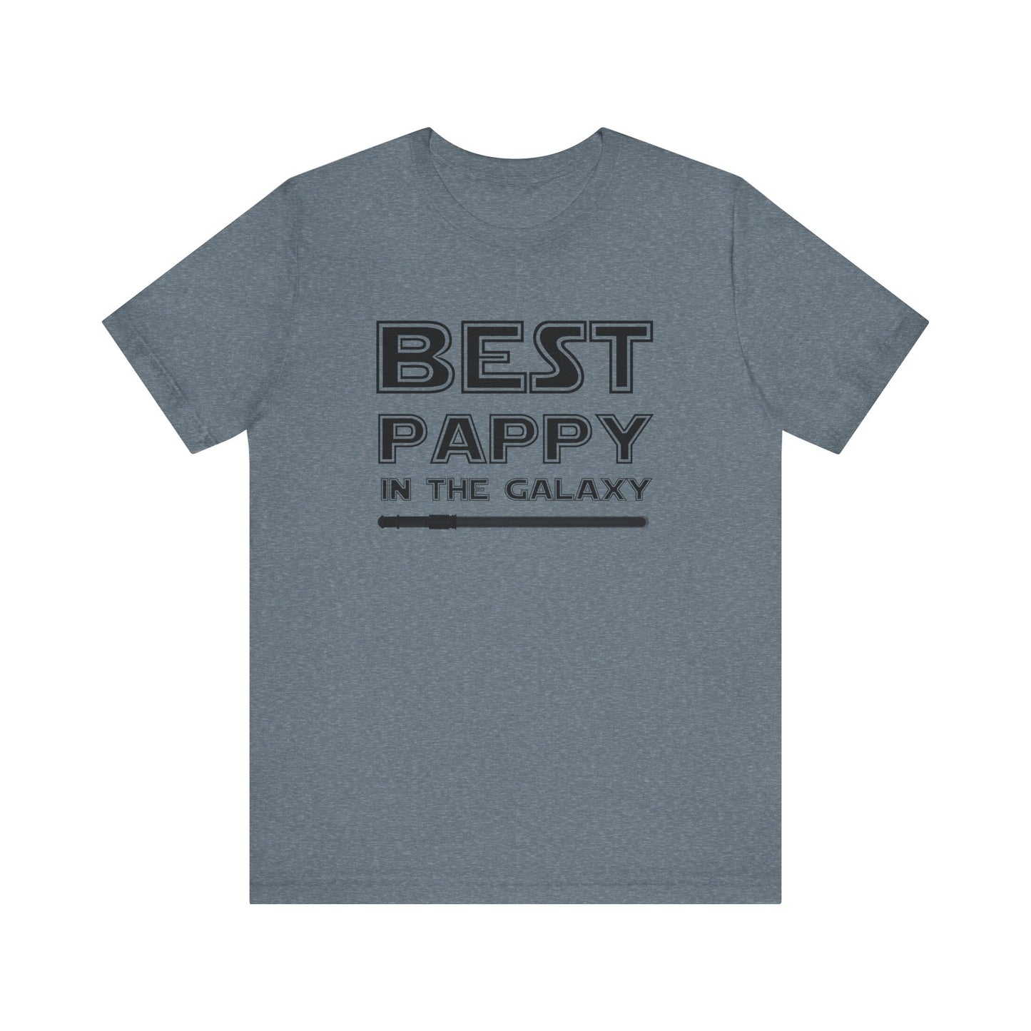 Best Pappy in the Galaxy Short Sleeve Tee