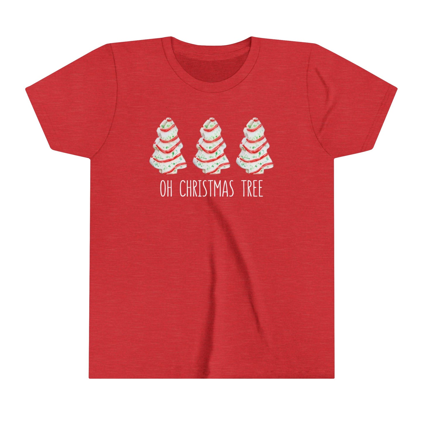 Oh Christmas Tree Cakes Youth Short Sleeve Tee