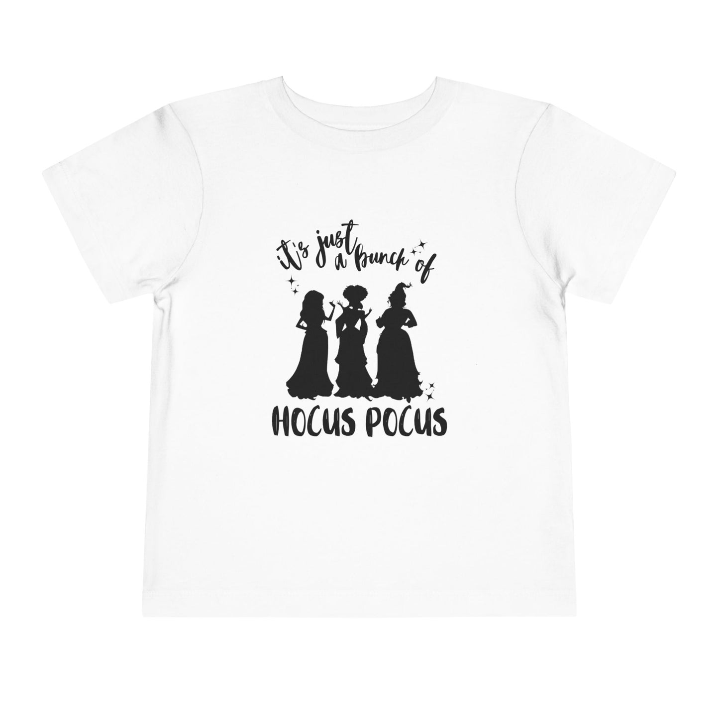 Just A Bunch of Hocus Pocus Toddler Girls Short Sleeve Tee