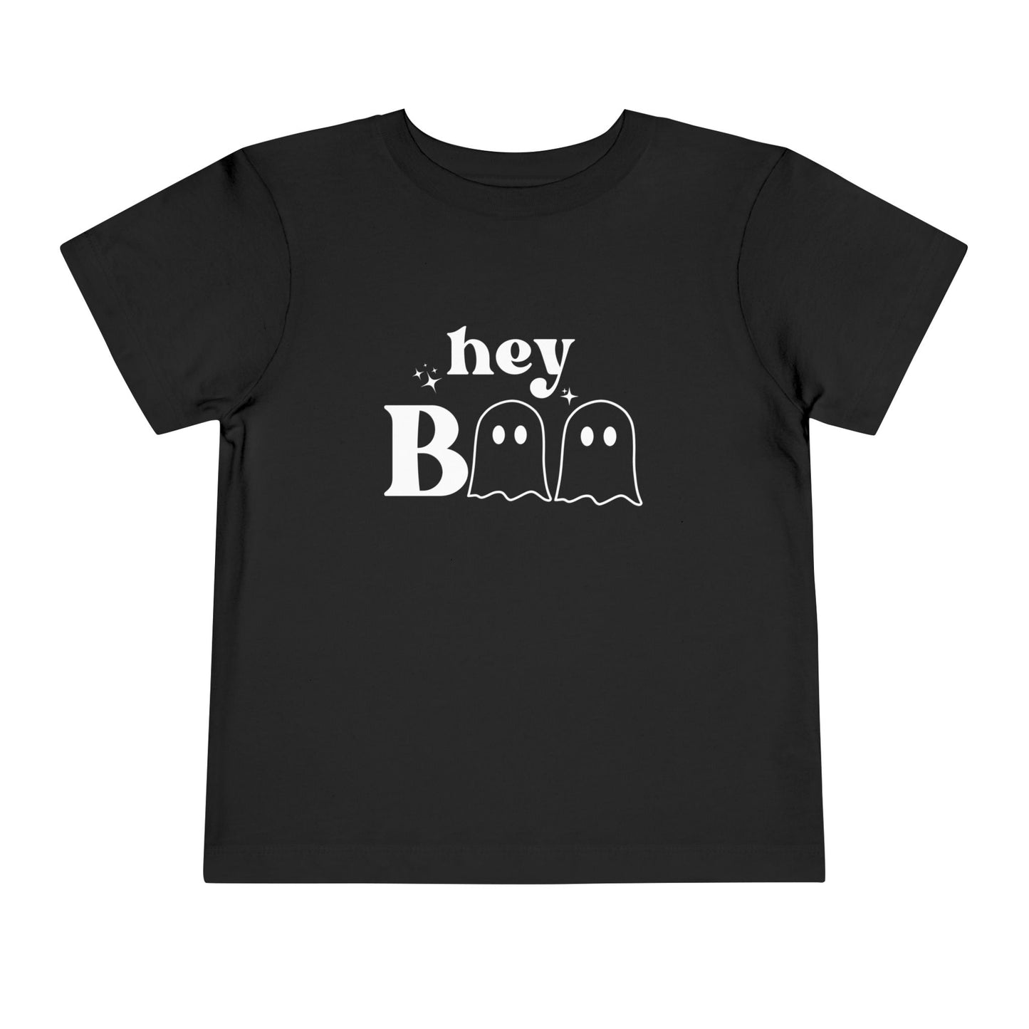 Hey Boo Toddler Short Sleeve Tee