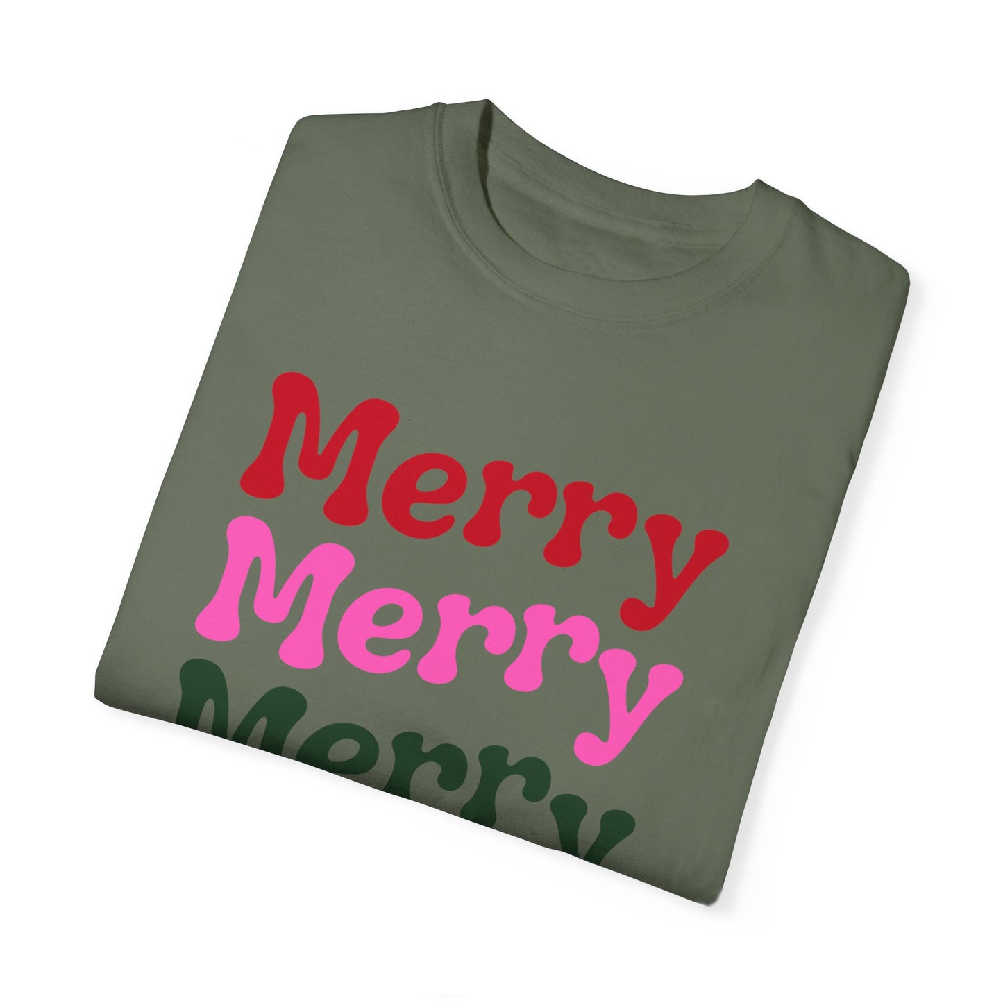 Merry Merry Merry Comfort Colors Tee