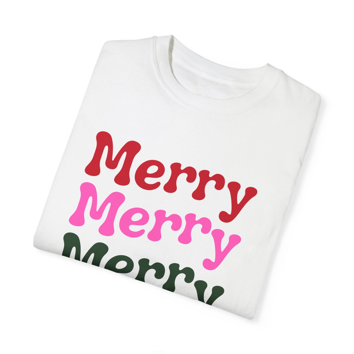 Merry Merry Merry Comfort Colors Tee