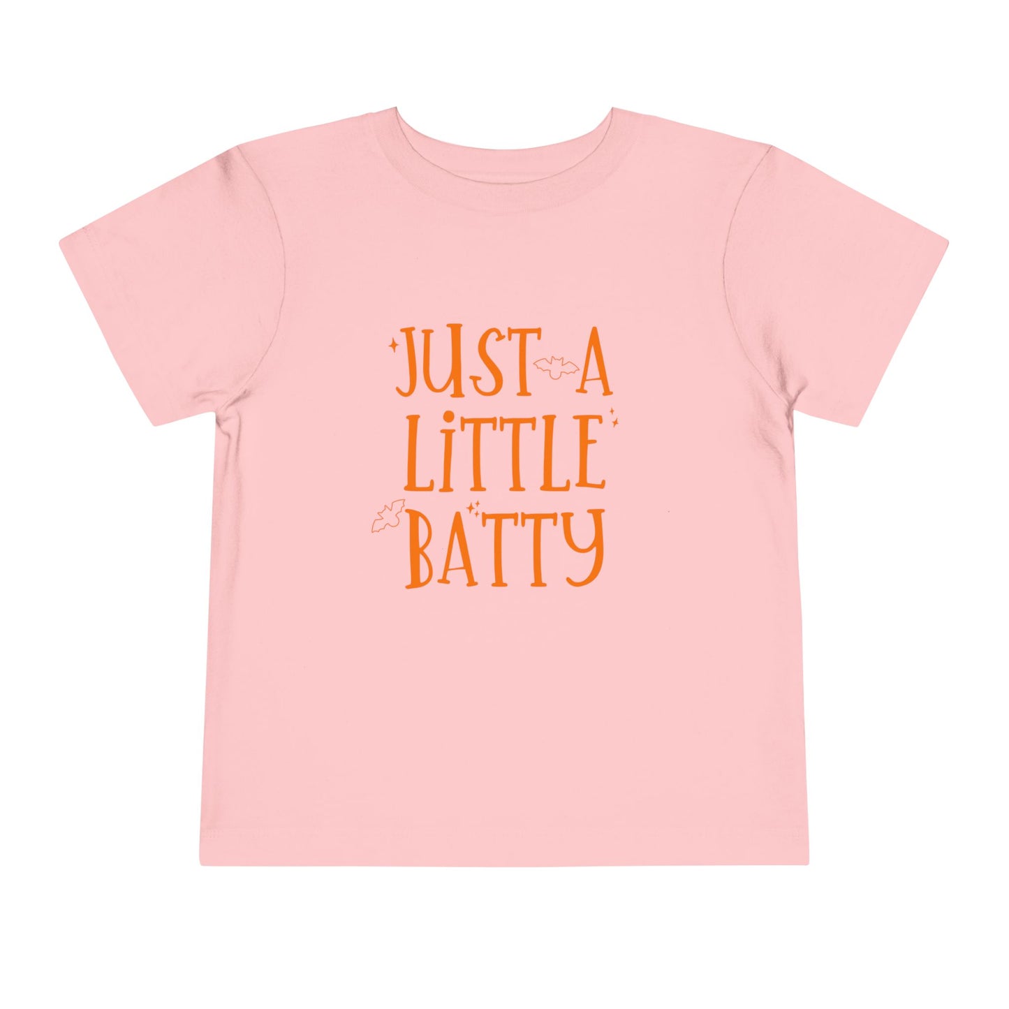 Just A Little Batty Toddler Short Sleeve Tee