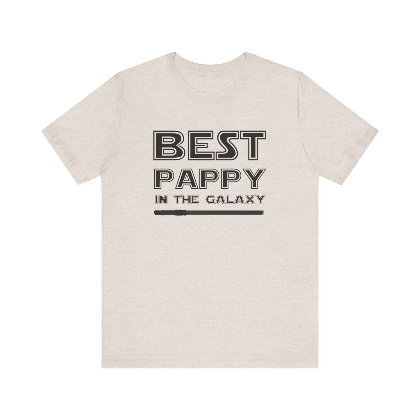 Best Pappy in the Galaxy Short Sleeve Tee