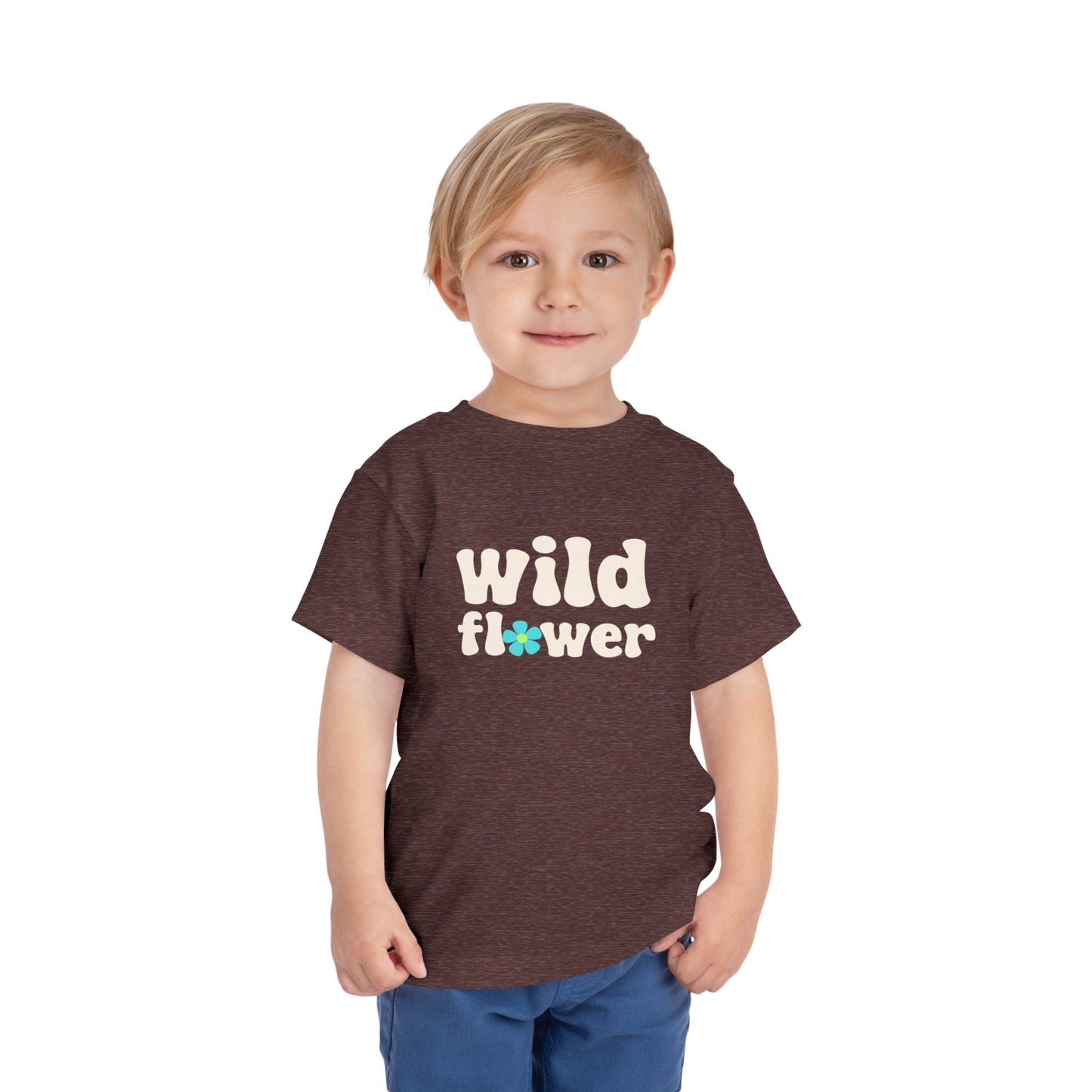Wild Flower Toddler Short Sleeve Tee