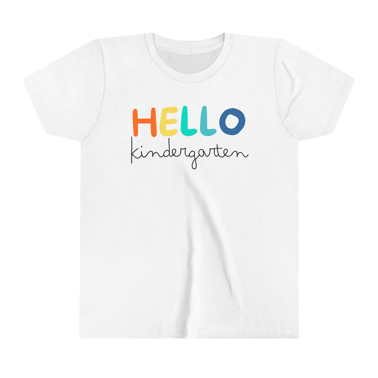 Hello Kindergarten Youth Short Sleeve Tee