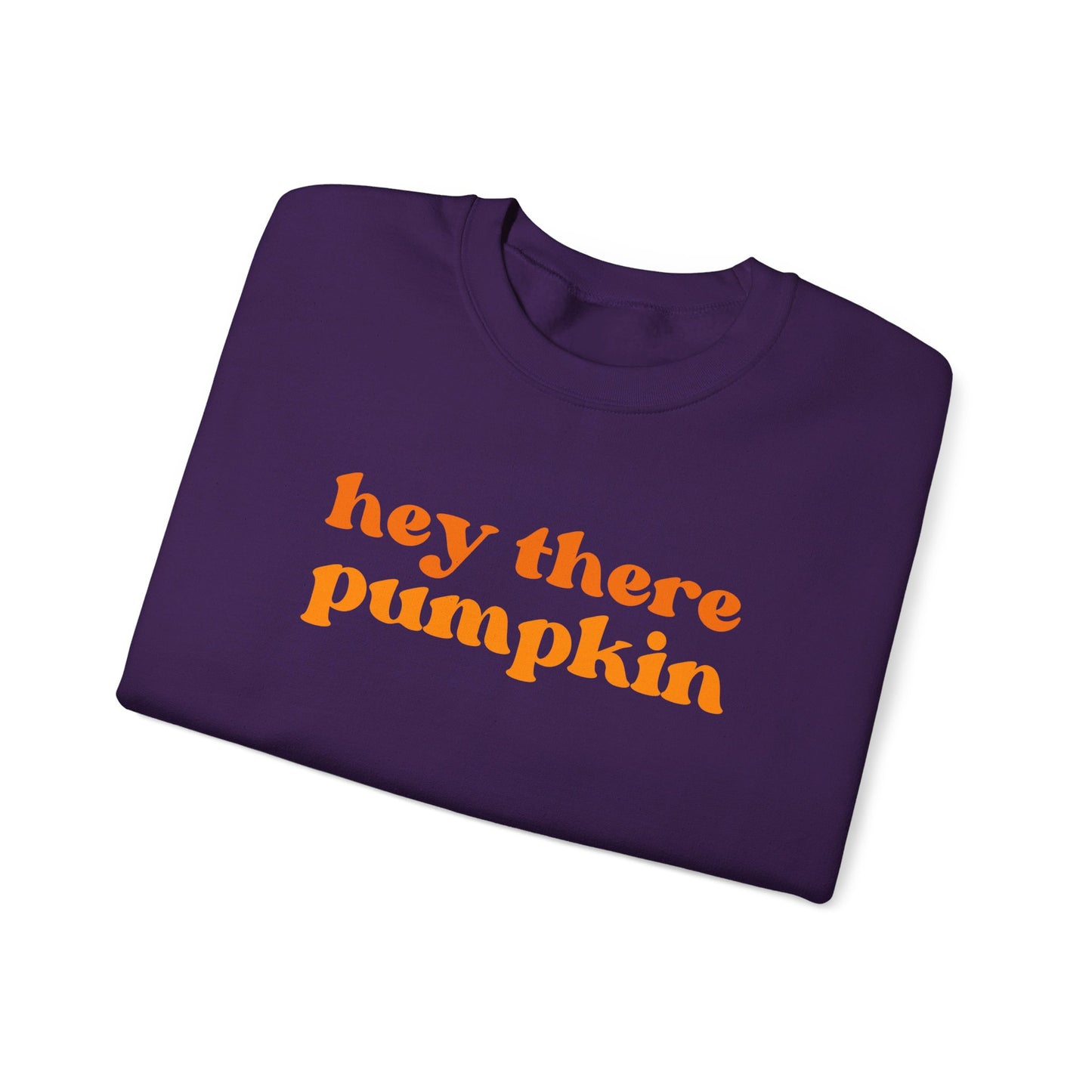 Hey There Pumpkin Adult Crewneck Sweatshirt