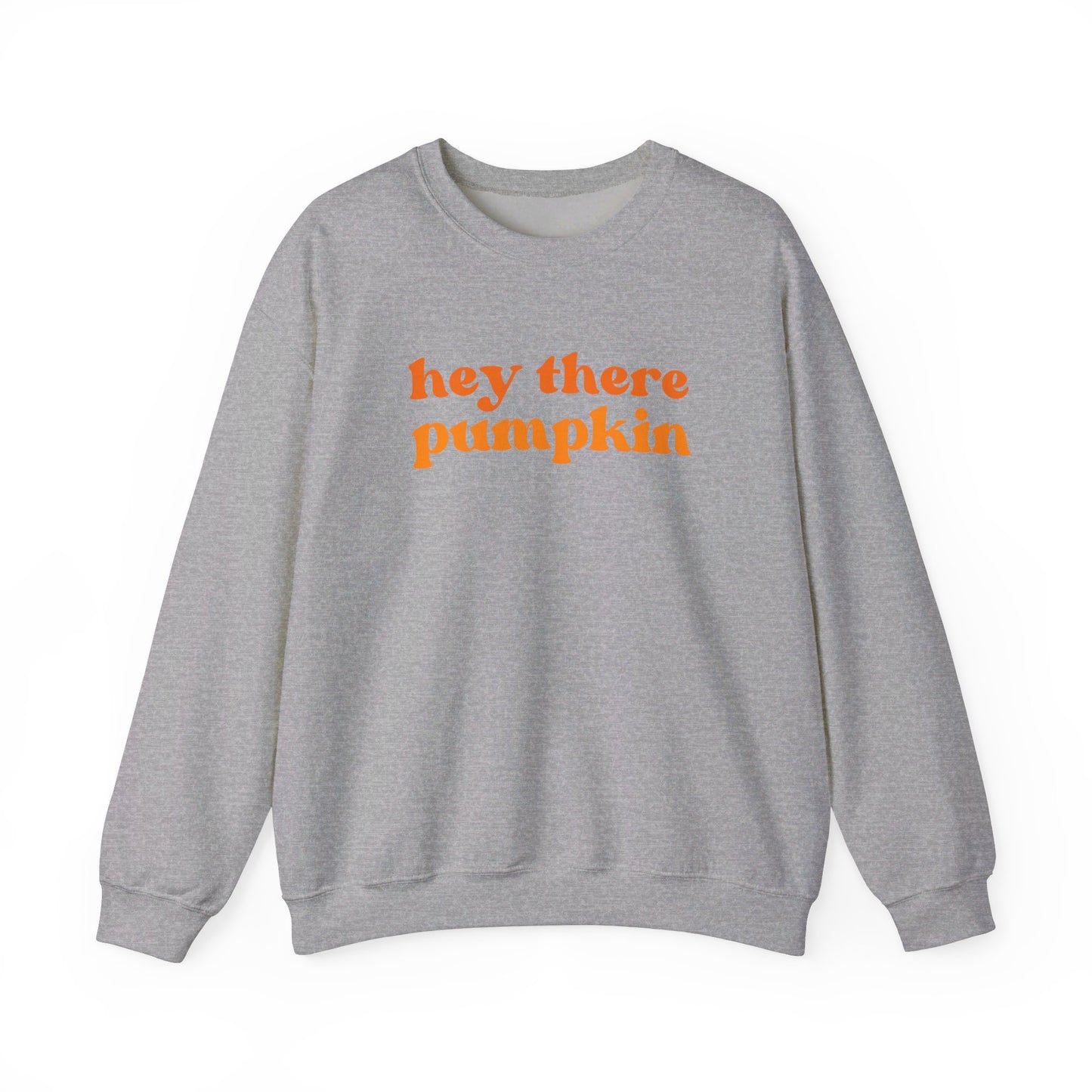 Hey There Pumpkin Adult Crewneck Sweatshirt