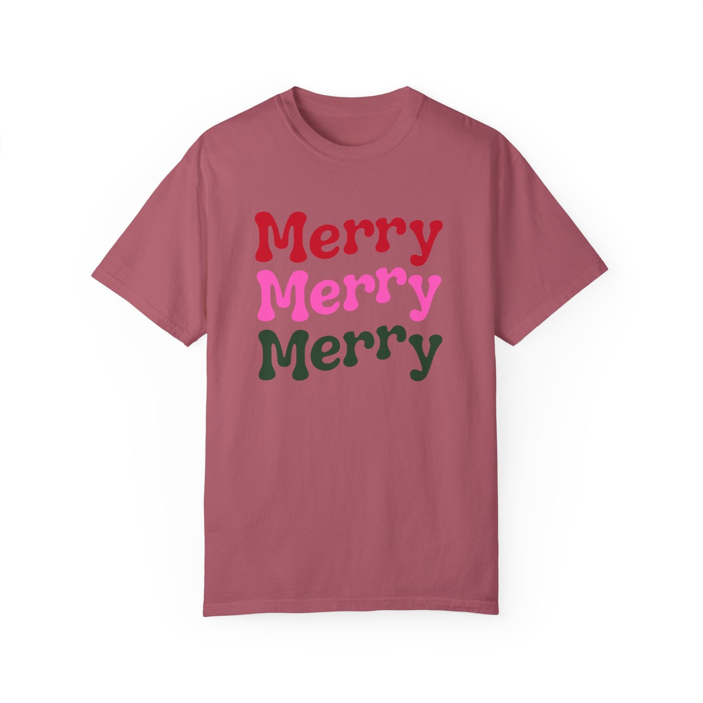 Merry Merry Merry Comfort Colors Tee