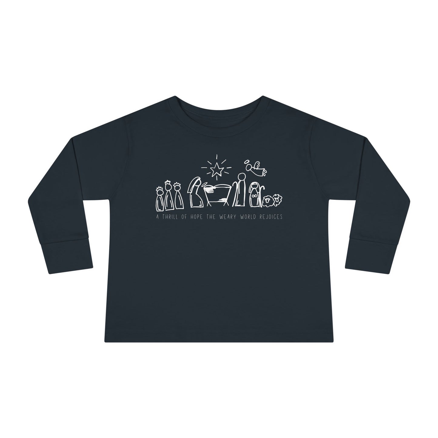 A Thrill of Hope Toddler Long Sleeve Tee