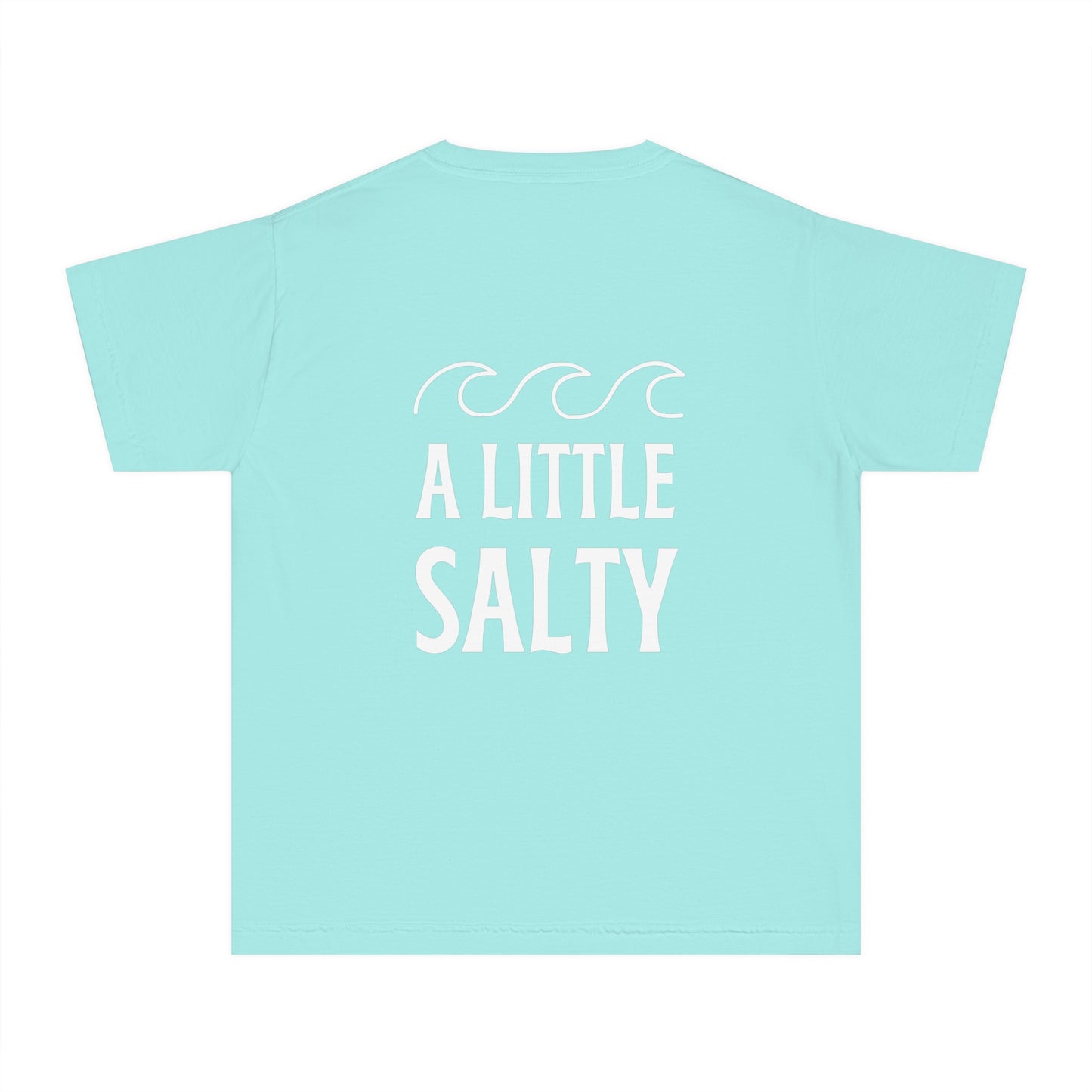 Kids A Little Salty Garment Washed Tee