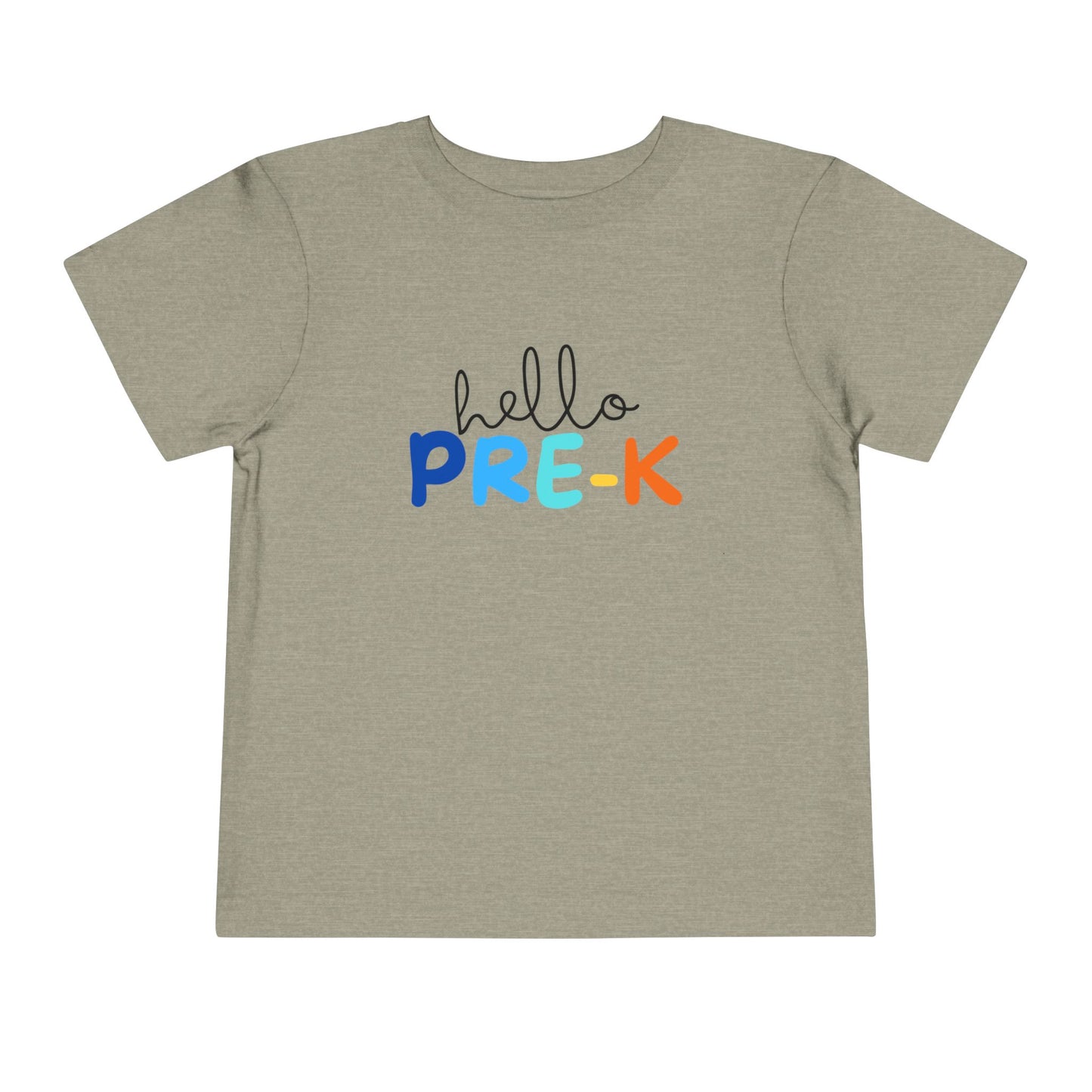 Hello Pre-K Toddler Short Sleeve Tee