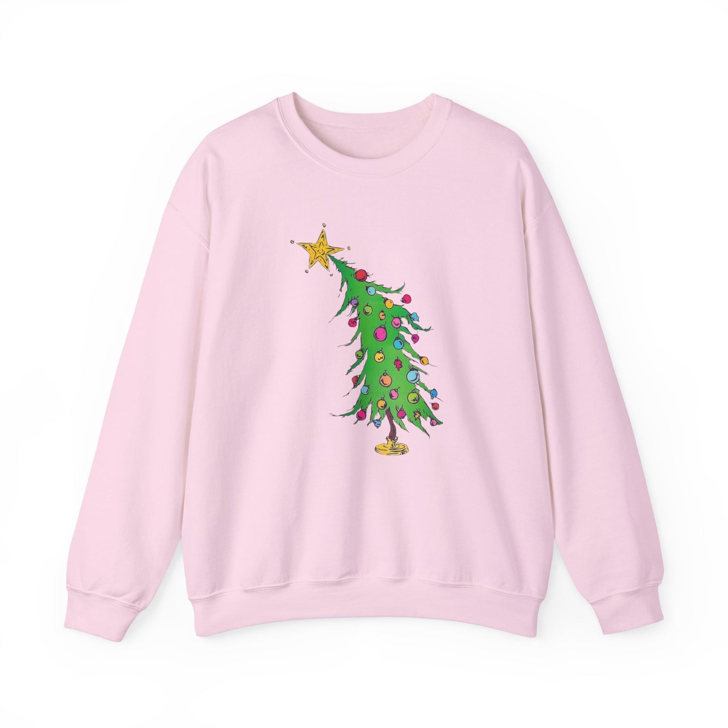 Welcome Christmas Tree Crewneck Sweatshirt