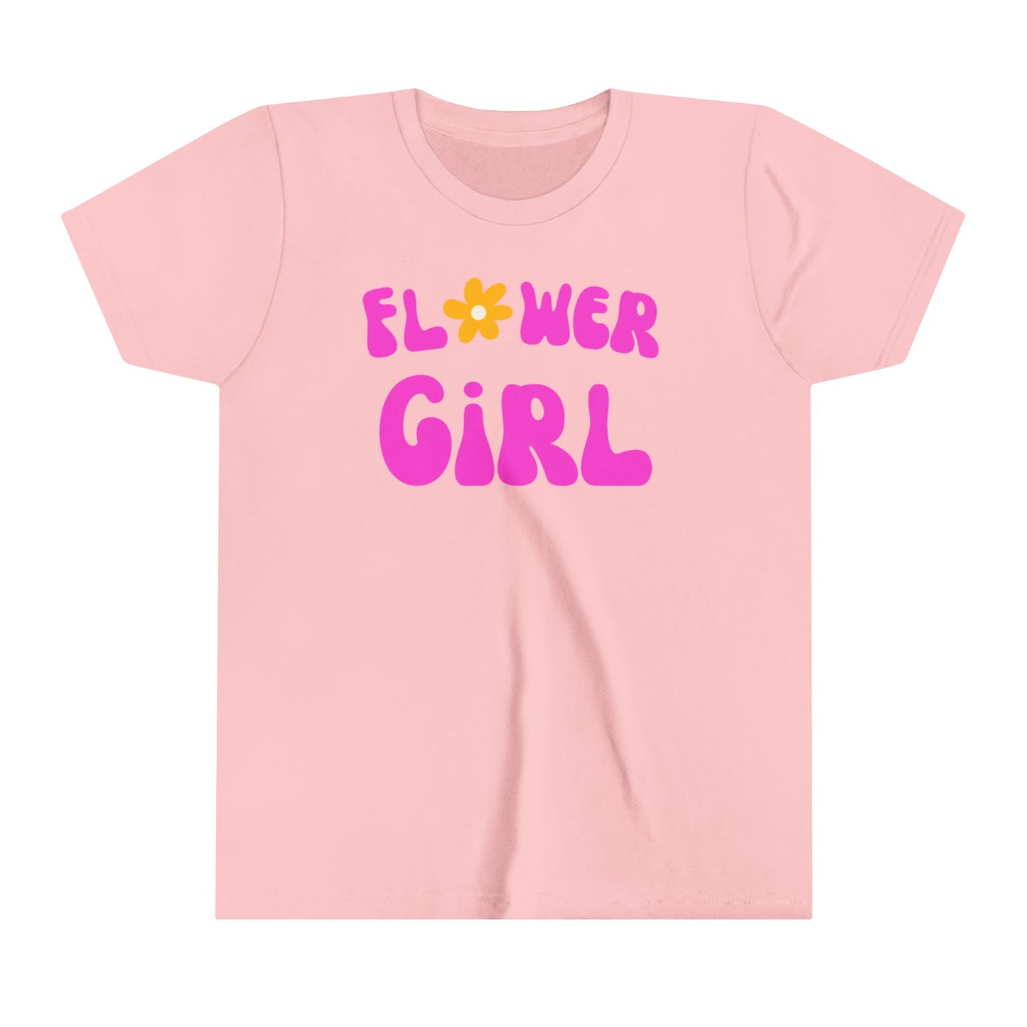 Flower Girl Youth Short Sleeve Tee