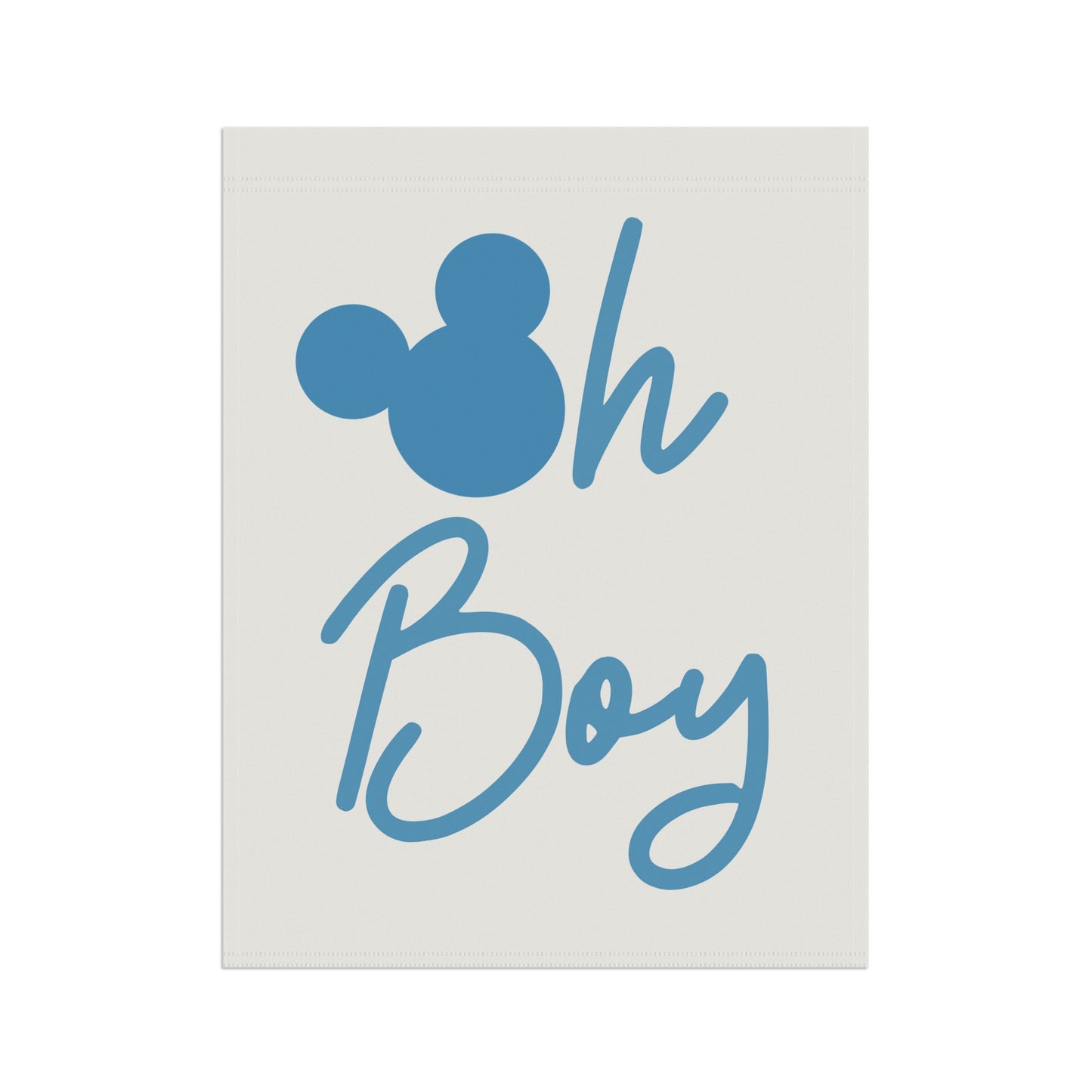 Oh Boy Mouse Ears Banner