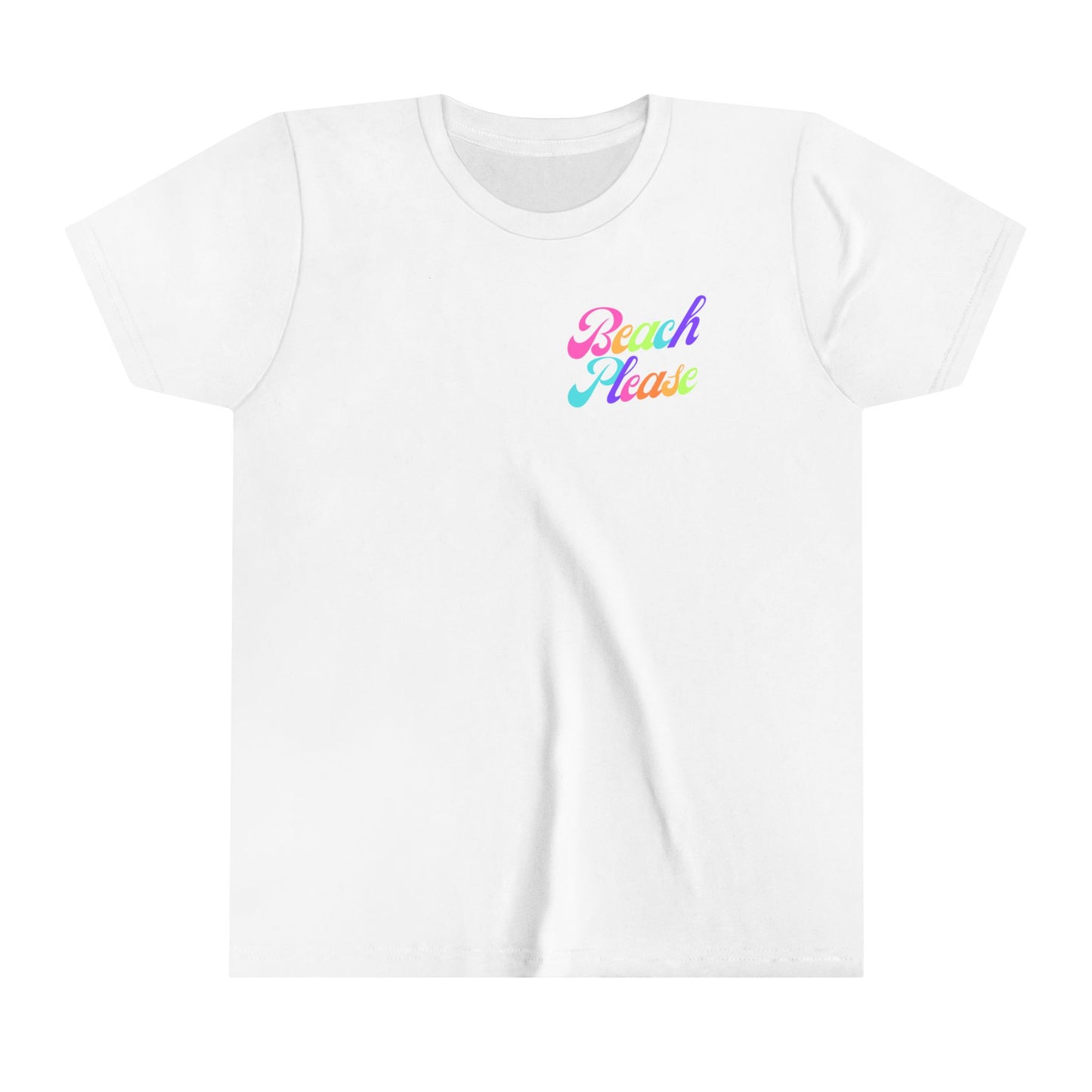 Kids Beach Please Short Sleeve Tee