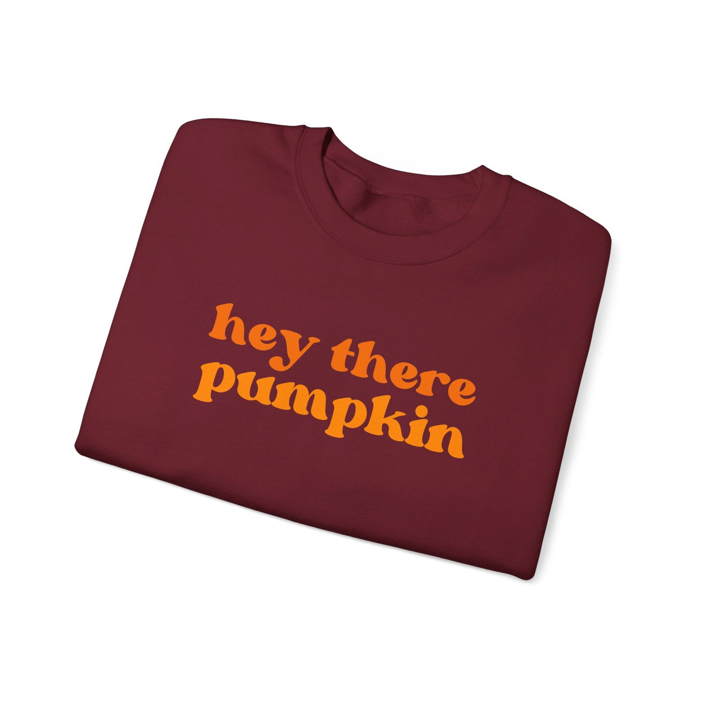 Hey There Pumpkin Adult Crewneck Sweatshirt