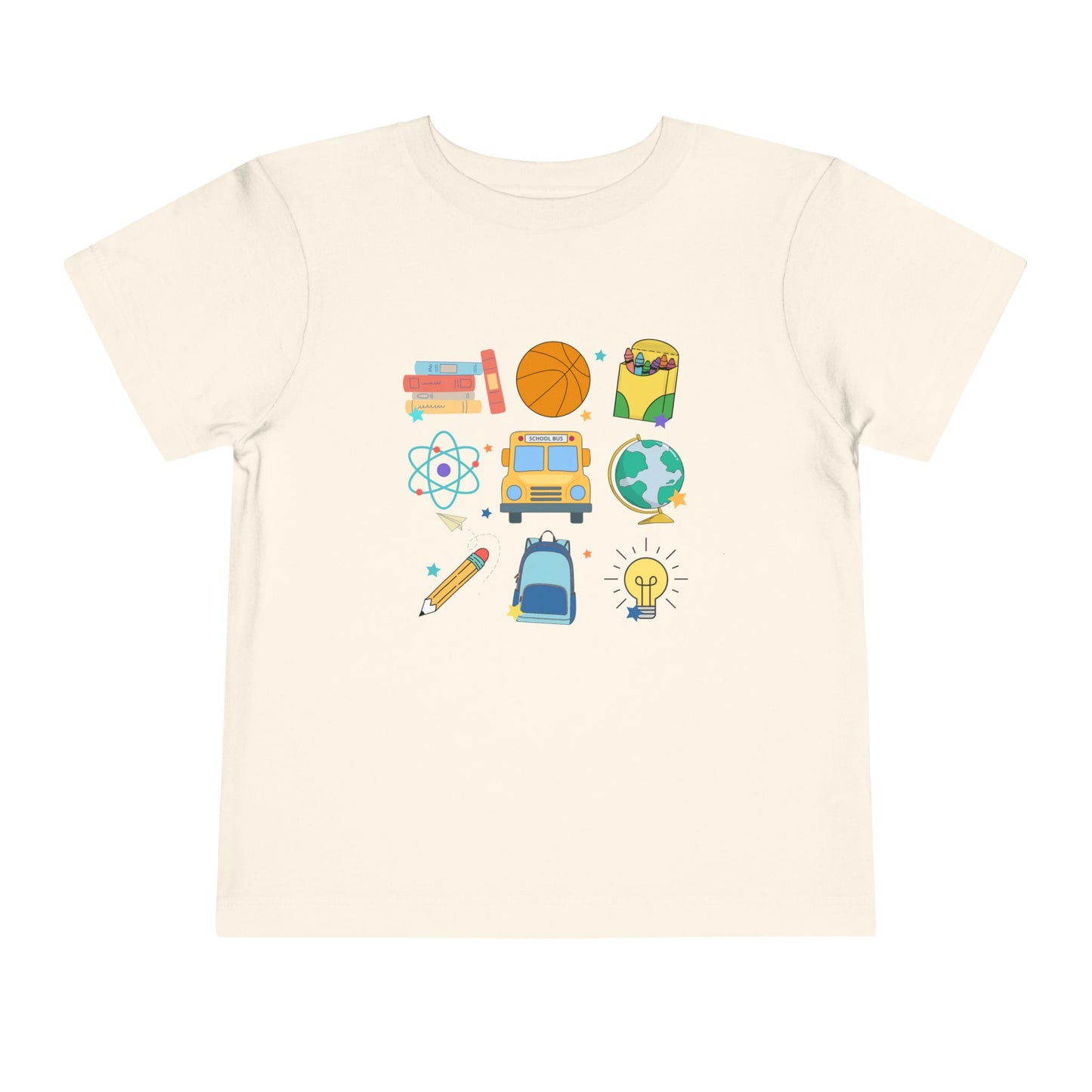Back to School Toddler Short Sleeve Tee