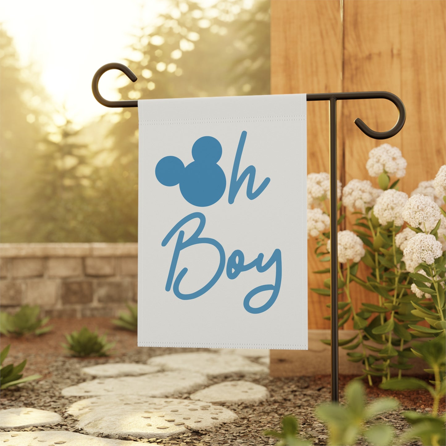 Oh Boy Mouse Ears Banner