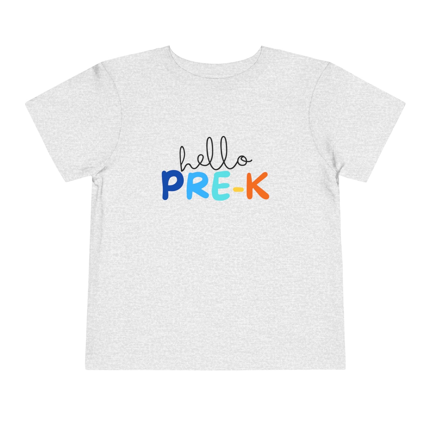 Hello Pre-K Toddler Short Sleeve Tee