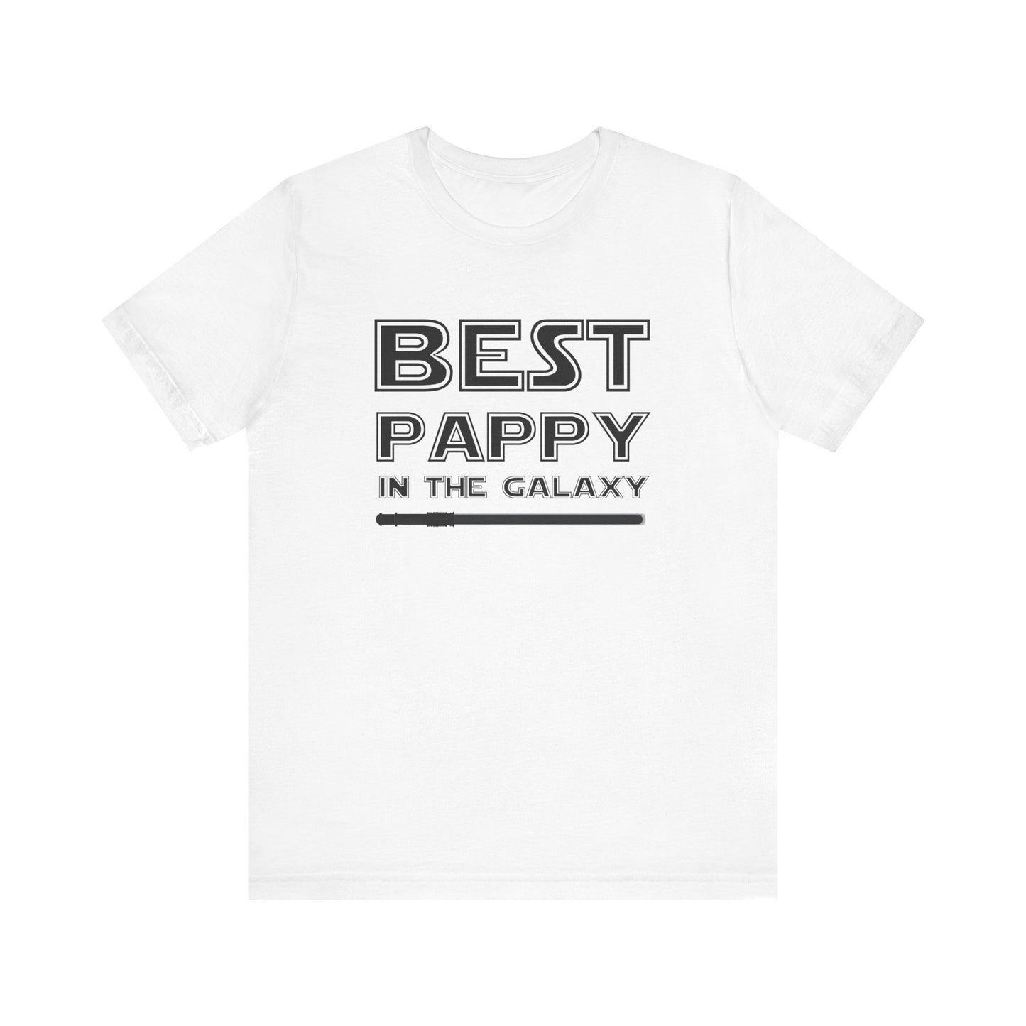 Best Pappy in the Galaxy Short Sleeve Tee