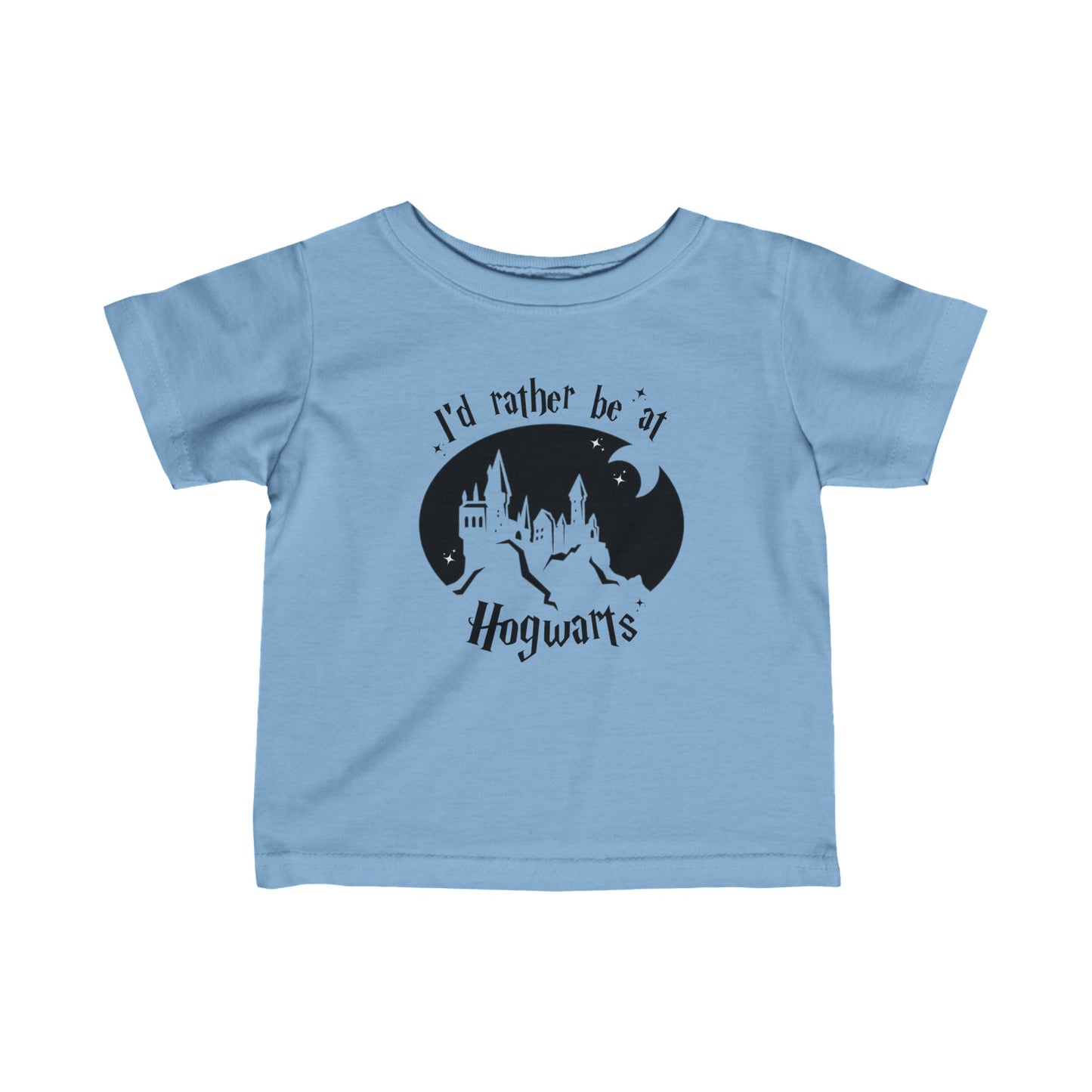 I'd Rather Be At Hogwarts Infant Jersey Tee
