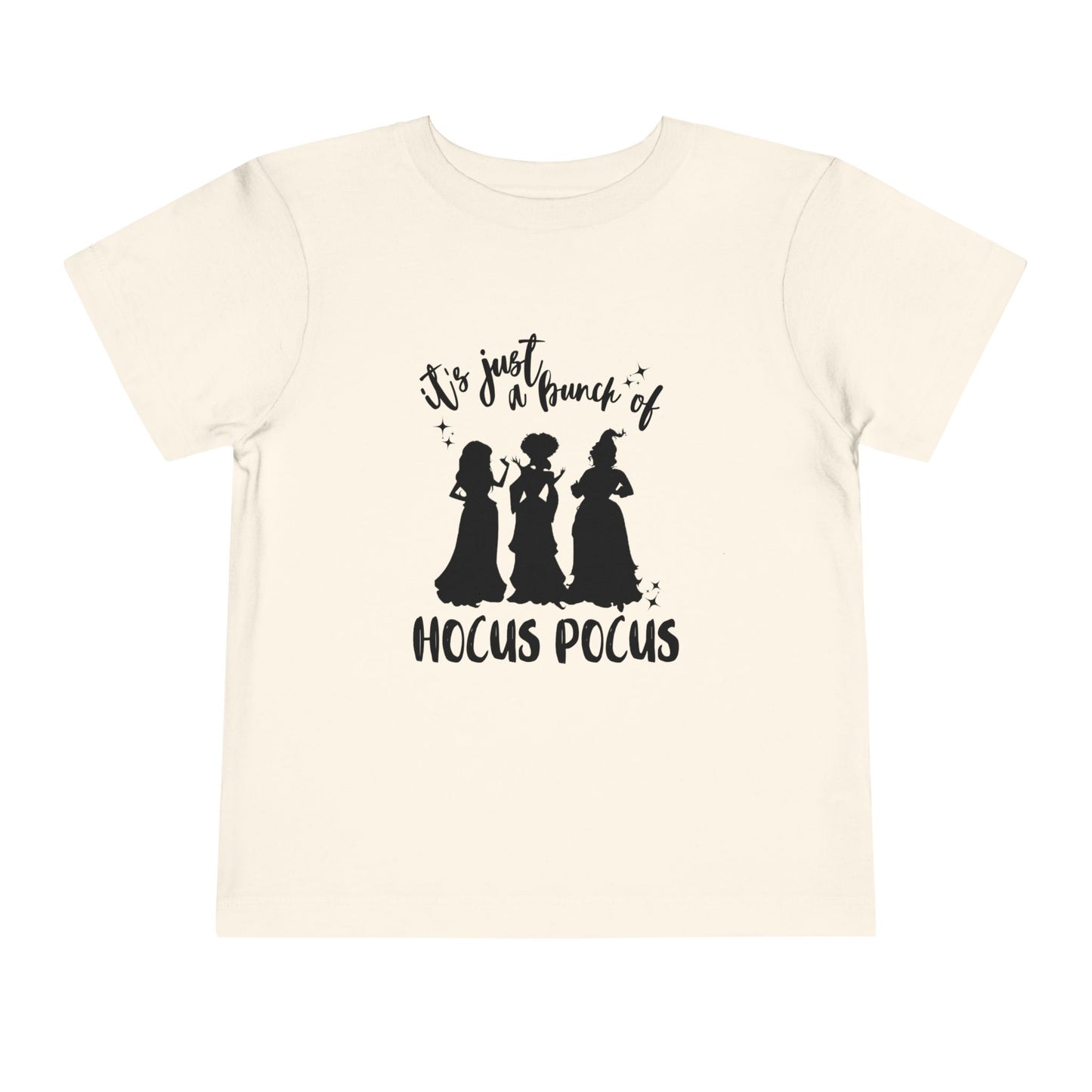 Just A Bunch of Hocus Pocus Toddler Girls Short Sleeve Tee