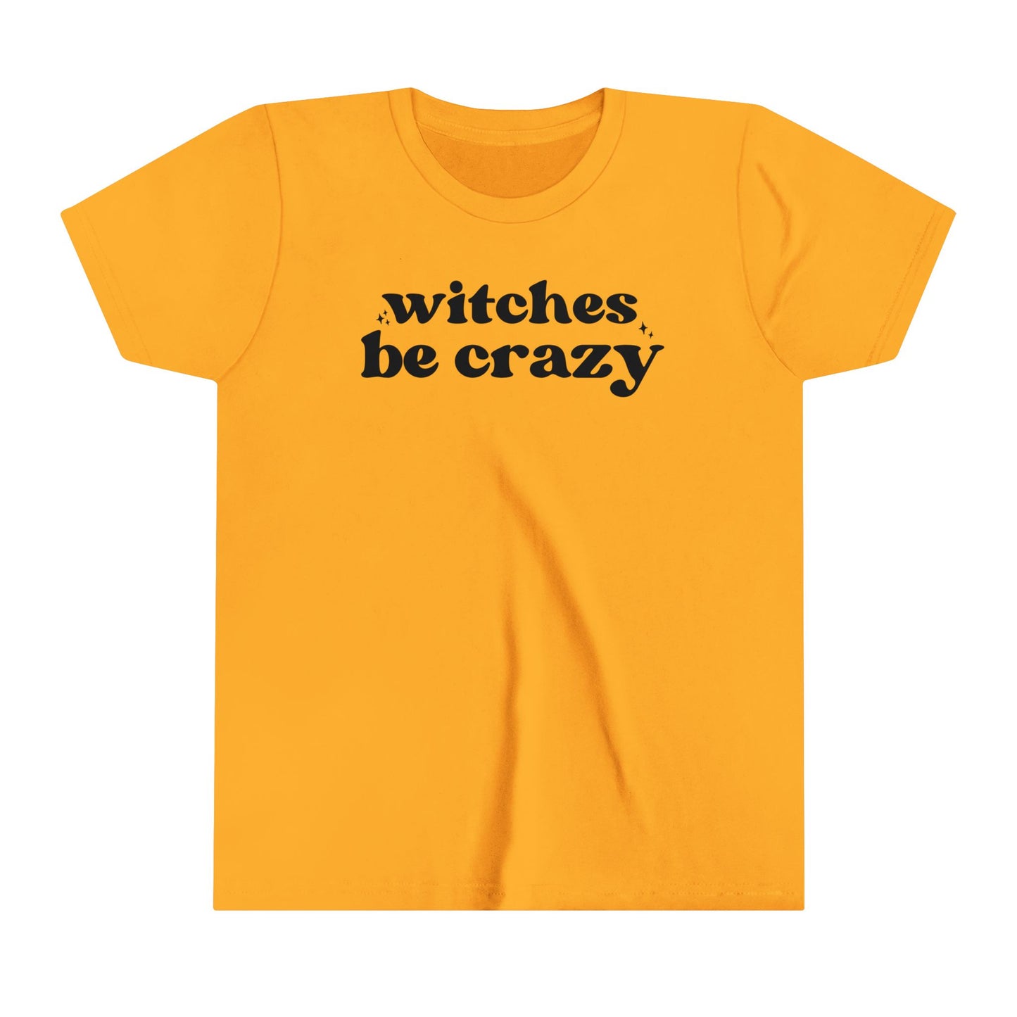 Witches Be Crazy Youth Short Sleeve Tee