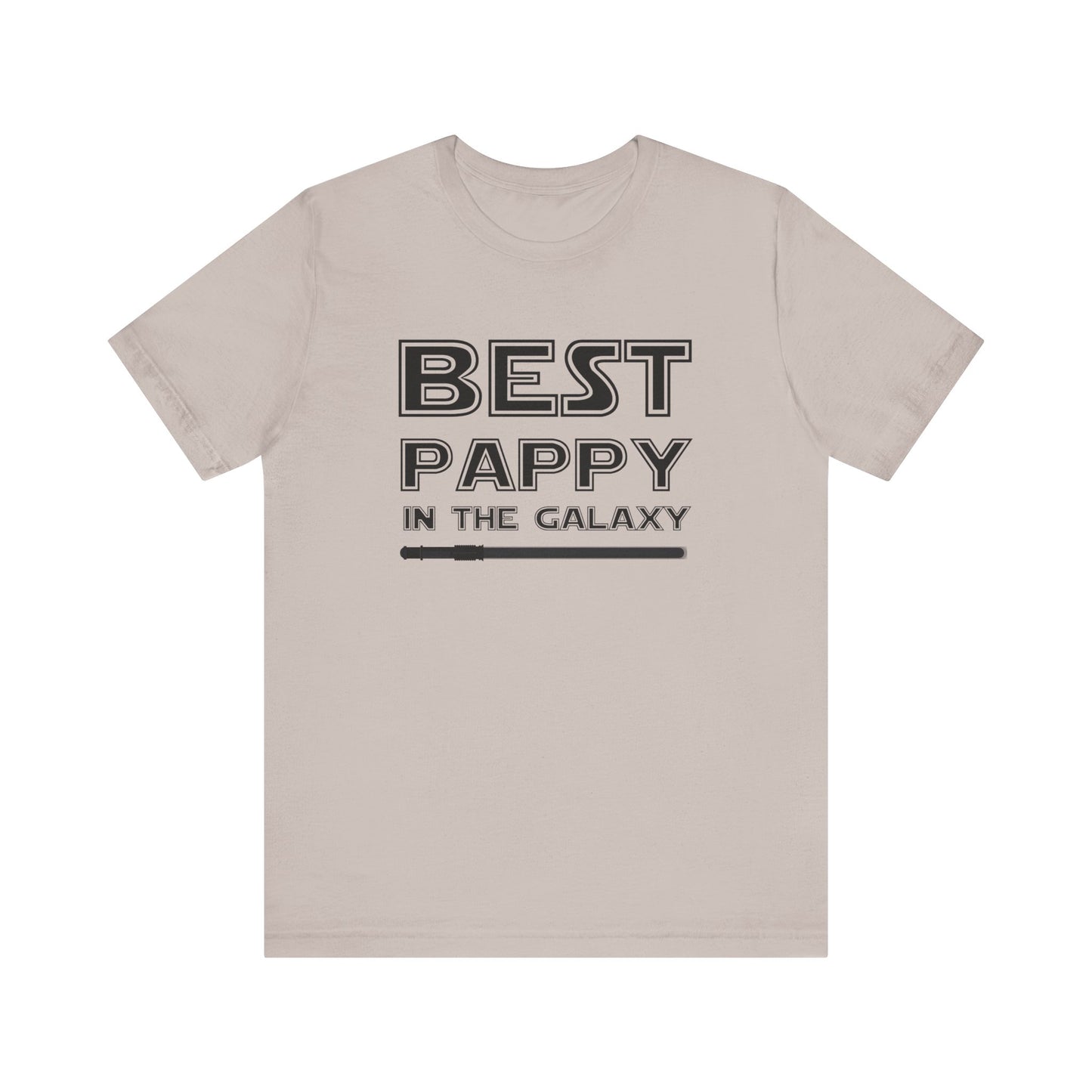 Best Pappy in the Galaxy Short Sleeve Tee