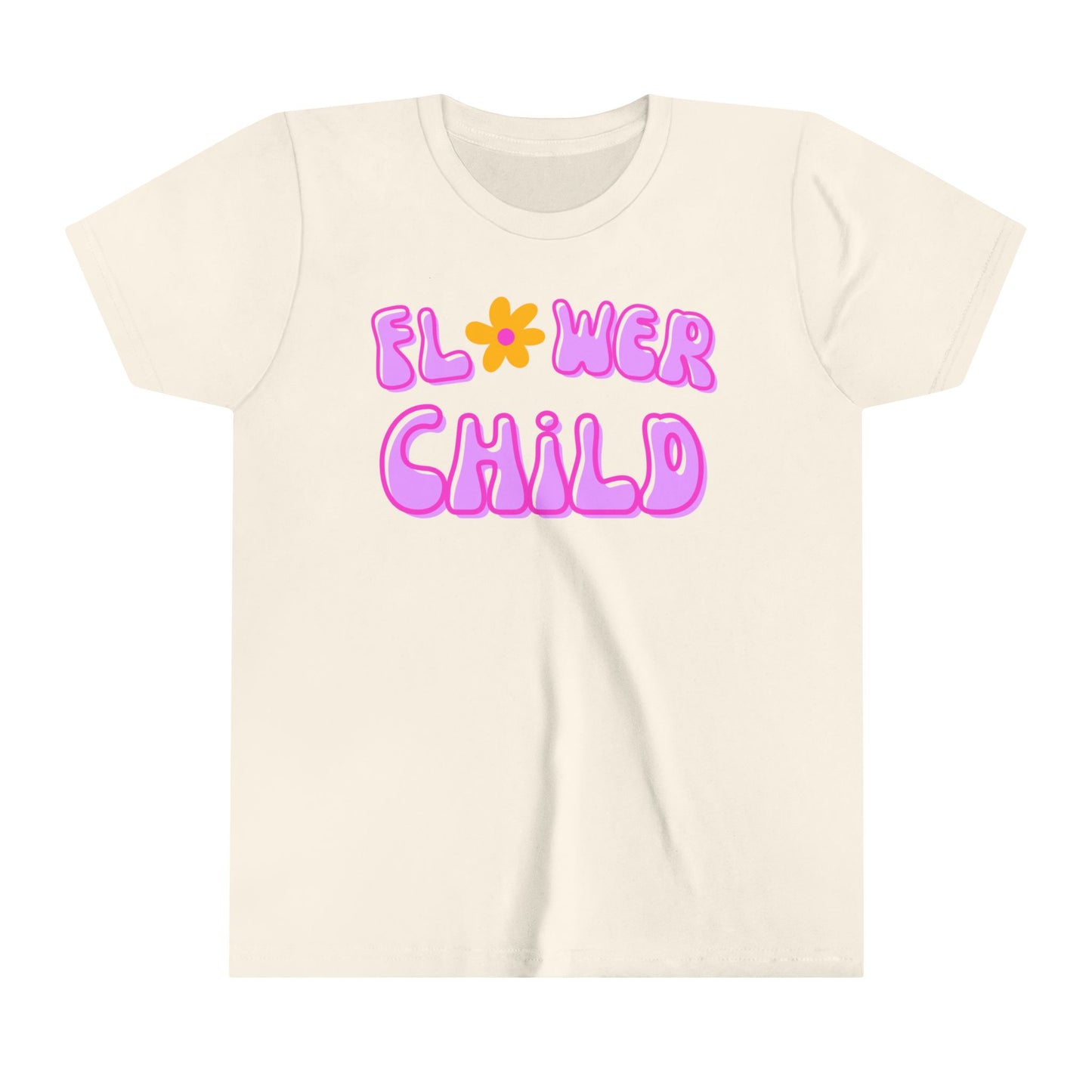 Flower Child Youth Short Sleeve Tee
